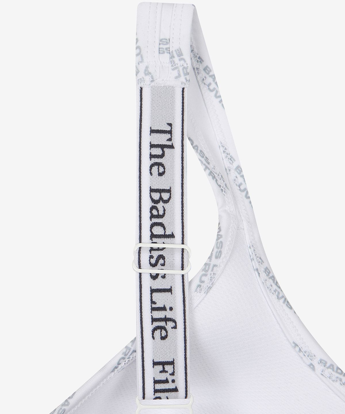 러브이즈트루(LUVISTRUE) [FILA UNDERWEAR X LUVISTRUE] BELLO PATTERN BRA(WHITE)