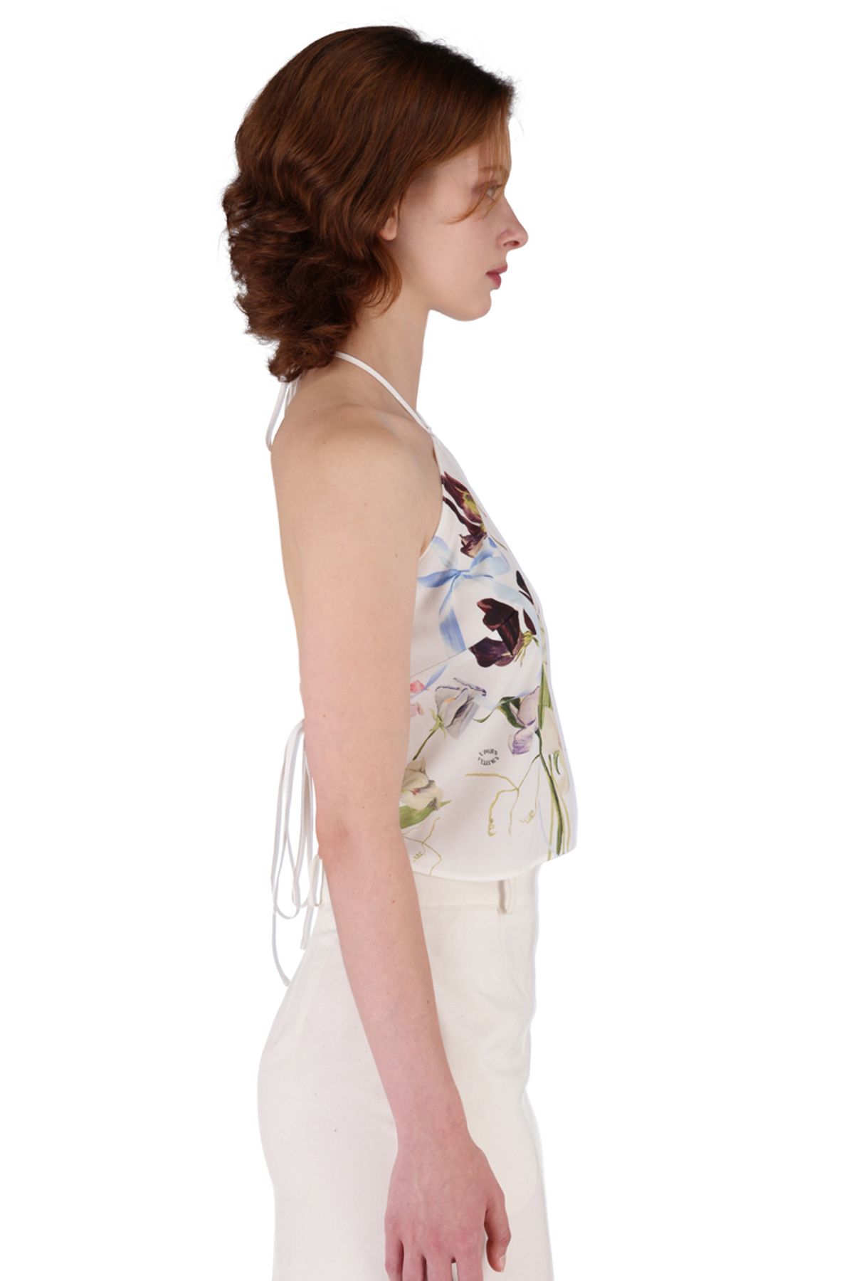 신스레터스(SHINS LETTERS) Sweet Pea Halter Top / No.2