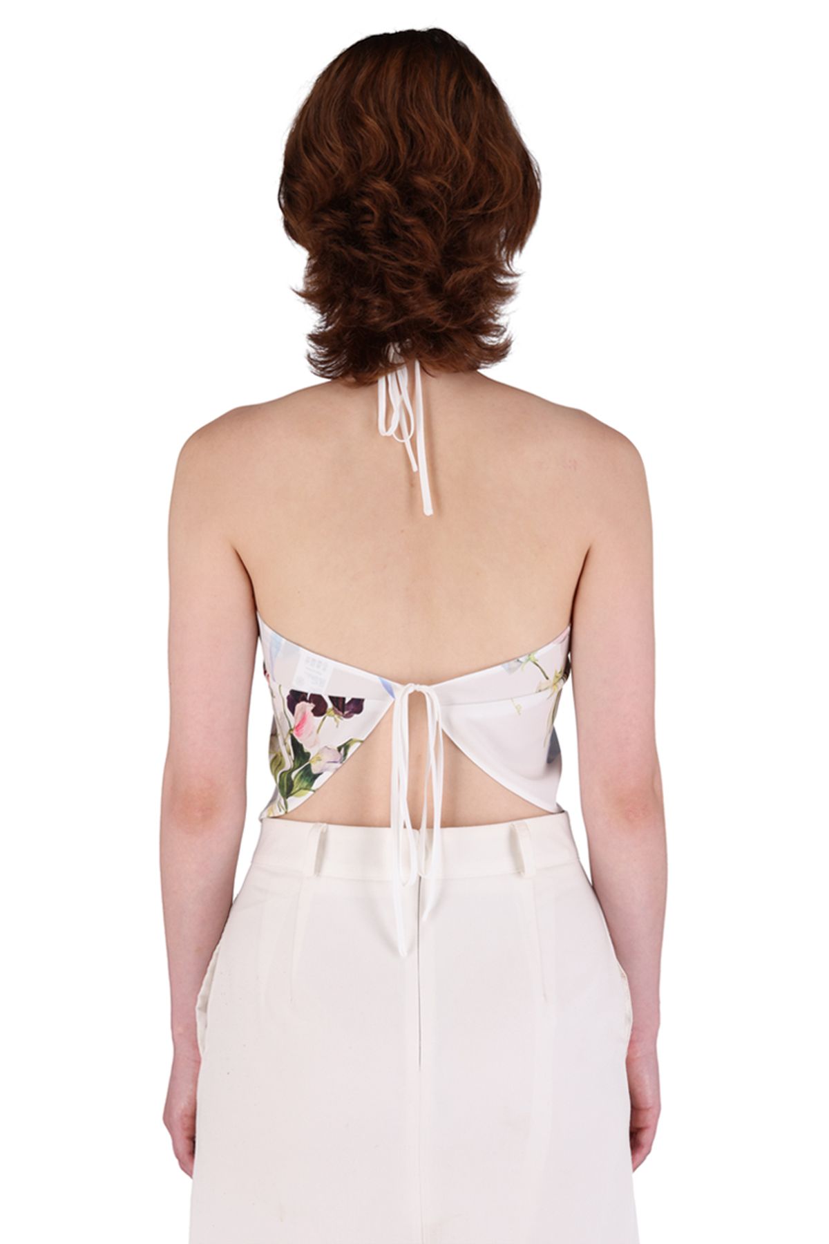 신스레터스(SHINS LETTERS) Sweet Pea Halter Top / No.2