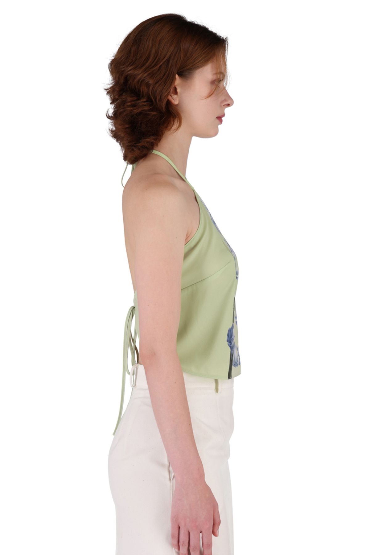 신스레터스(SHINS LETTERS) Hyacinth Halter Top