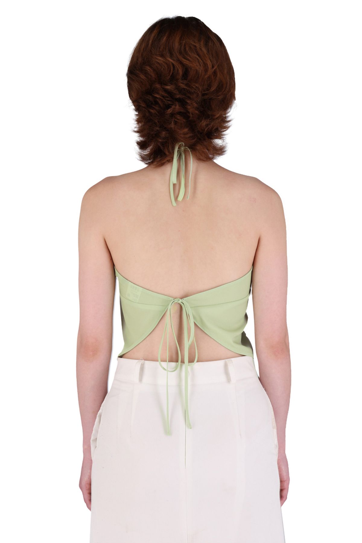 신스레터스(SHINS LETTERS) Hyacinth Halter Top