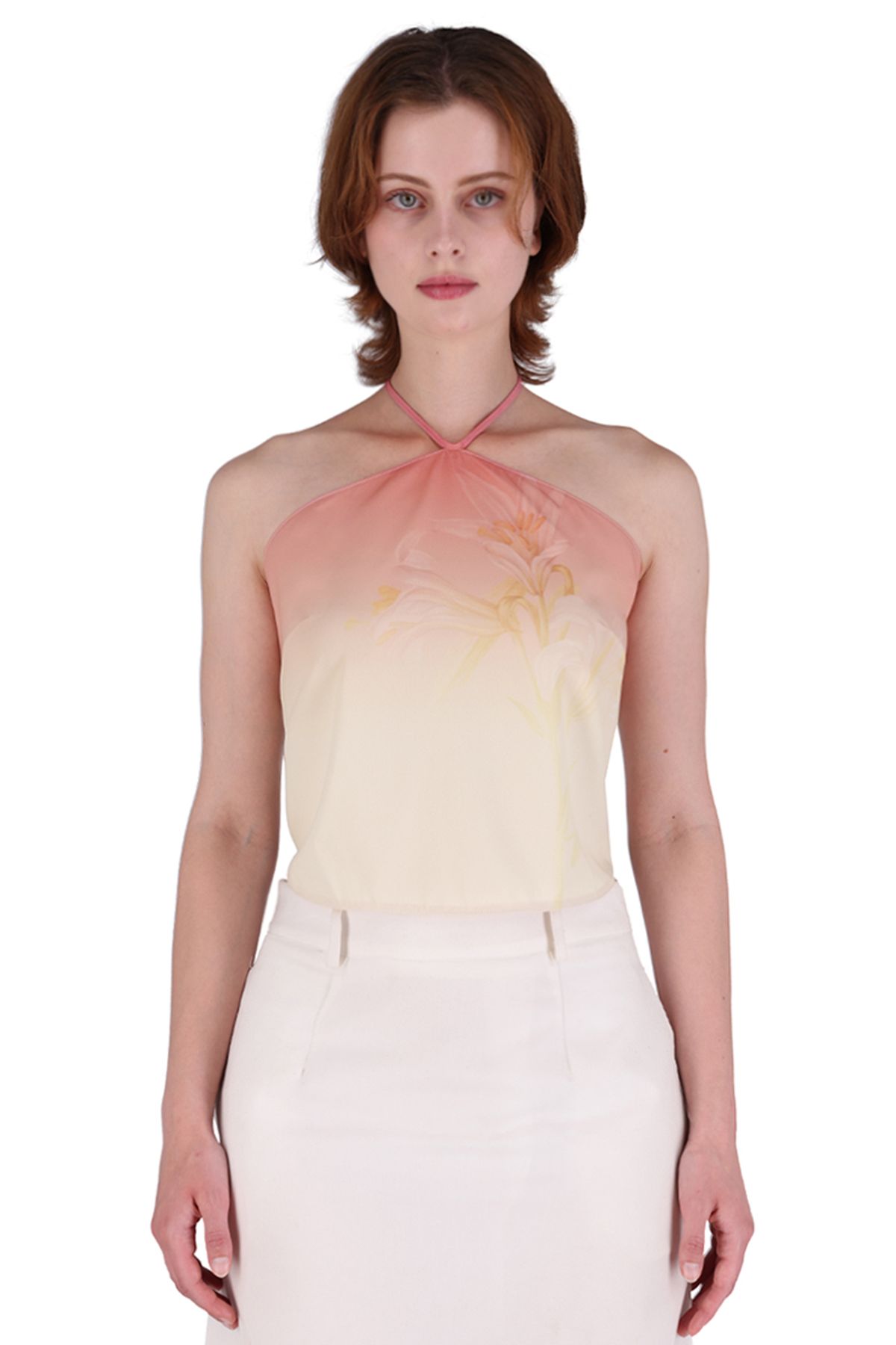 신스레터스(SHINS LETTERS) Lily Halter Top