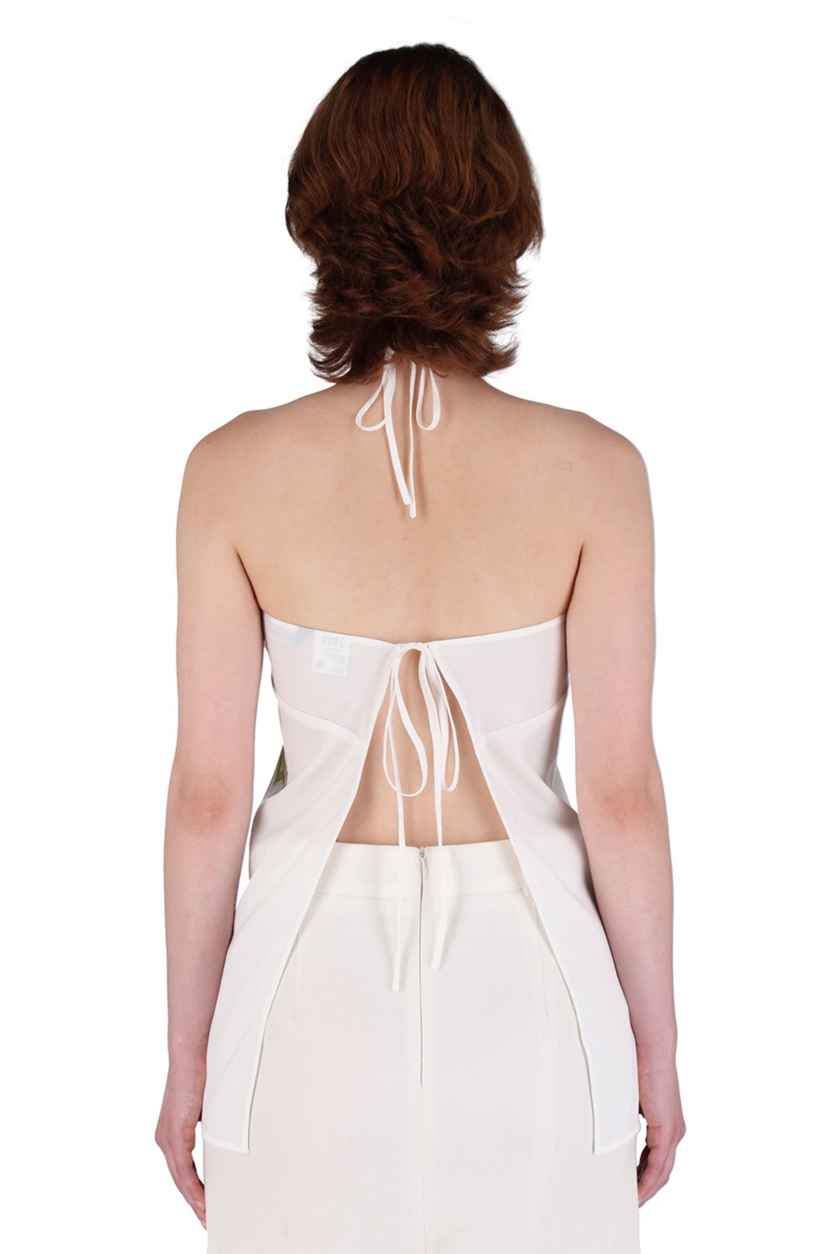 신스레터스(SHINS LETTERS) Blue Bird Halter Top