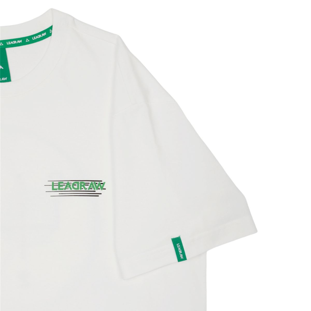 리드로(LEADRAW) GEAR T-shirts _ White