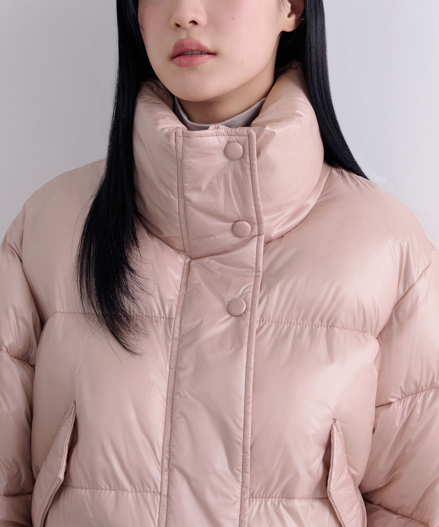 MUSINSA | MUSINSA STANDARD WOMAN Women's Daily Puffer Glossy