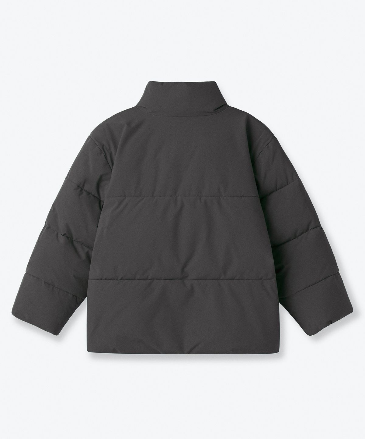 무신사 스탠다드 키즈(MUSINSA STANDARD KIDS) 데일리 푸퍼 숏 패딩 재킷 [딤 그레이]