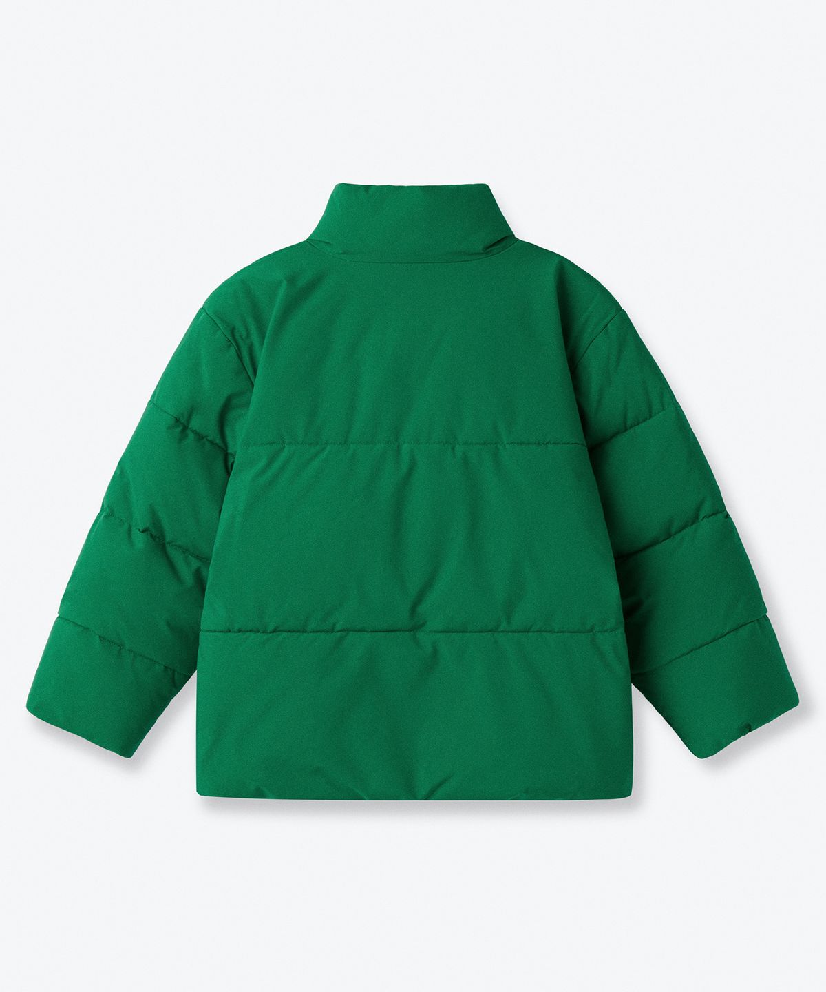 무신사 스탠다드 키즈(MUSINSA STANDARD KIDS) 데일리 푸퍼 숏 패딩 재킷 [아이리시 그린]