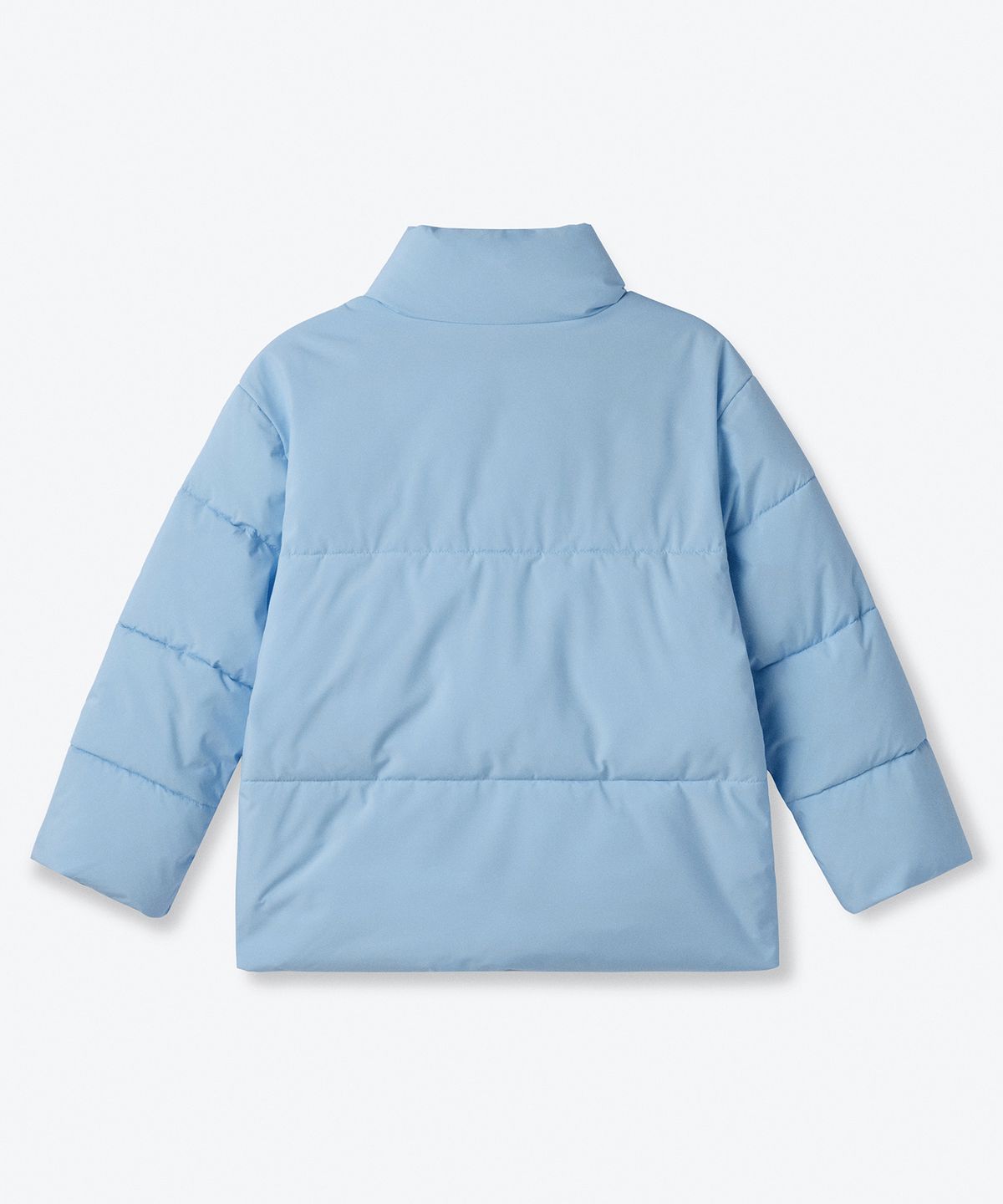 무신사 스탠다드 키즈(MUSINSA STANDARD KIDS) 데일리 푸퍼 숏 패딩 재킷 [스카이 블루]