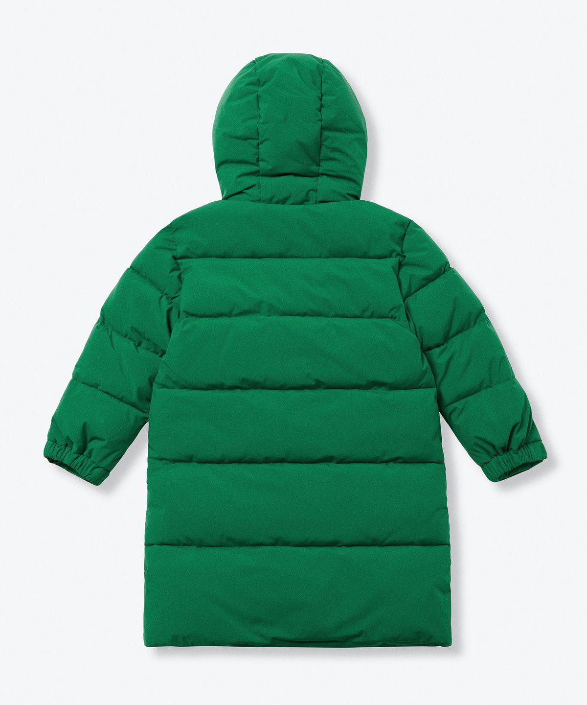 무신사 스탠다드 키즈(MUSINSA STANDARD KIDS) 데일리 푸퍼 롱 패딩 파카 [아이리시 그린]