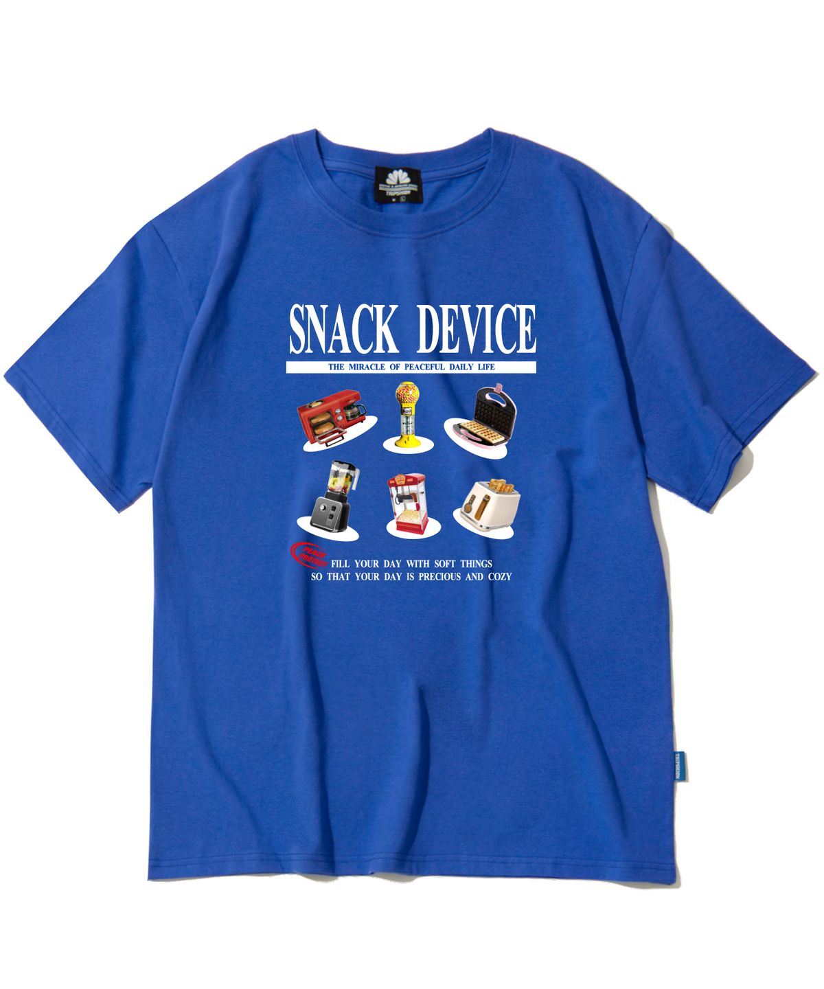 트립션(TRIPSHION) Snack Device 그래픽 티셔츠 - 8 컬러