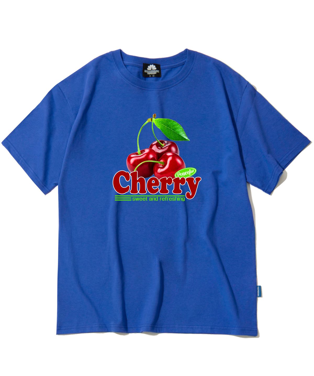 트립션(TRIPSHION) Triple Cherry 그래픽 티셔츠 - 8 컬러