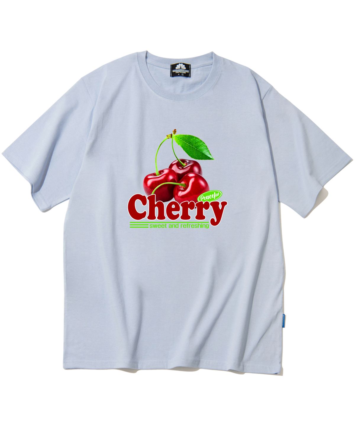 트립션(TRIPSHION) Triple Cherry 그래픽 티셔츠 - 8 컬러