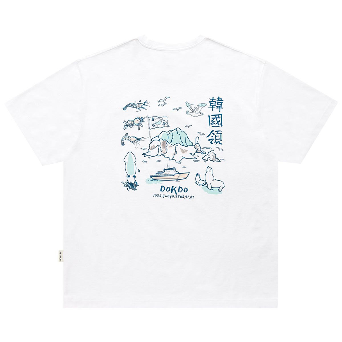 라카이(LAKAI) 독도 그래픽 티셔츠