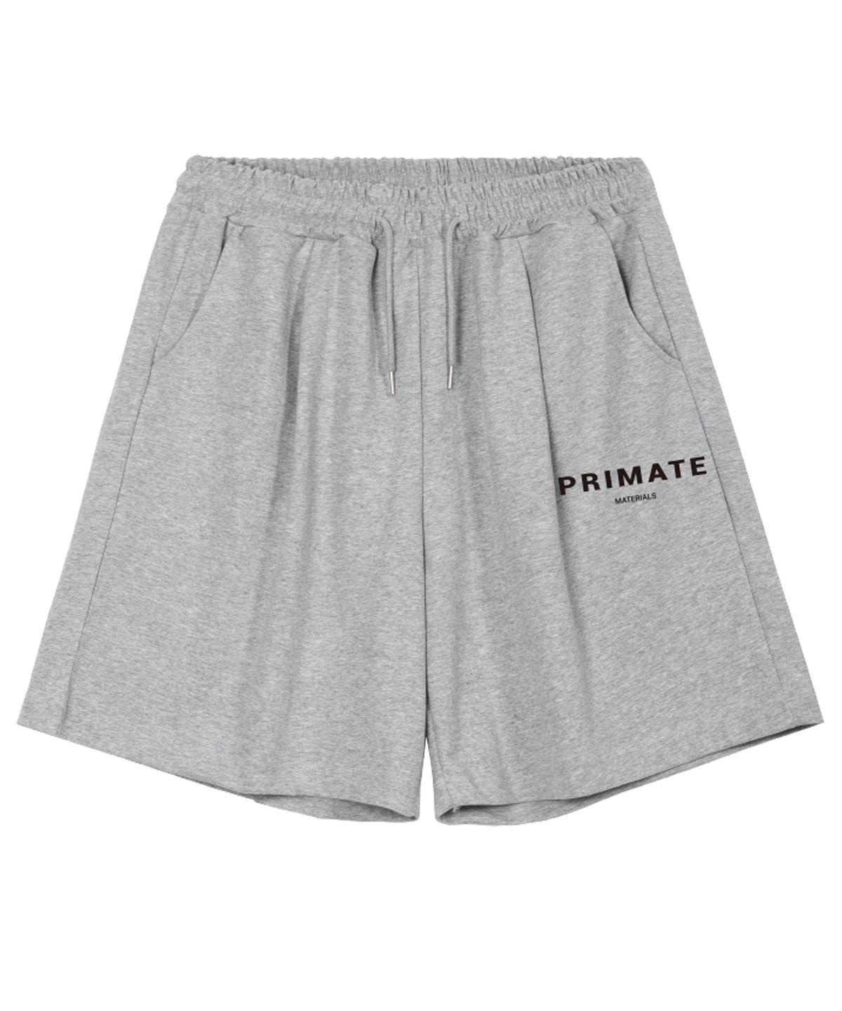 프라임에이트(PRIMATE) BASIC LOGO 버뮤다 원턱 스웨트쇼츠 4 COLORS