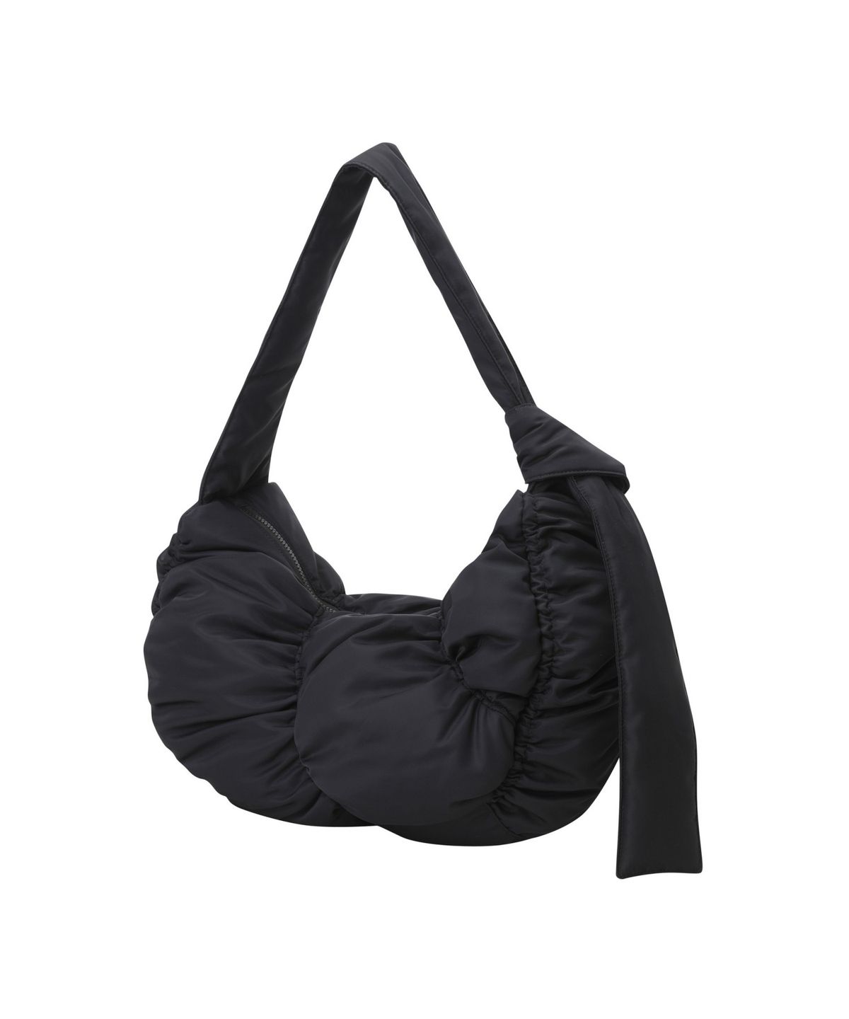 래코드(RECODE) Knotted Candy Ballonn Bag_RYBAM24815BKX