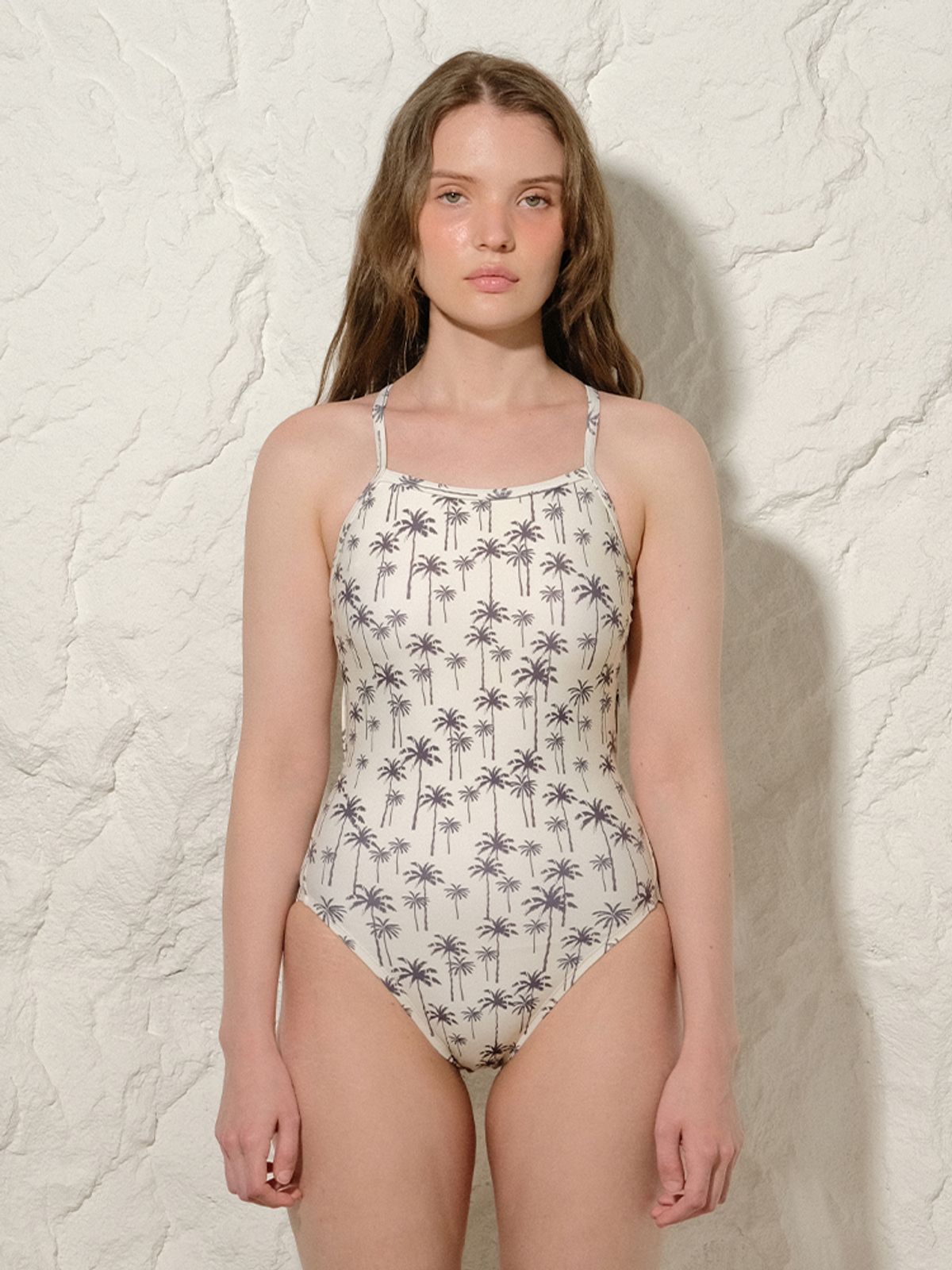 파인베이(FINEBAY) Palmtree Mono Tie Back One-piece