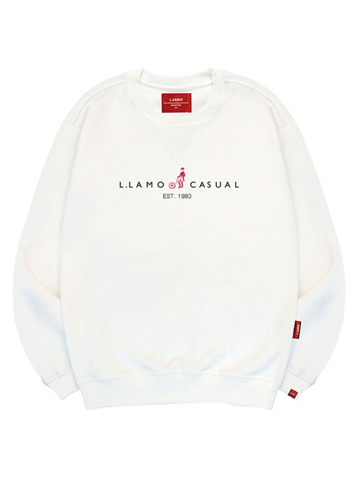엘라모(LLAMO) 캐주얼엘라모 맨투맨 남녀공용 빅사이즈 S~4XL