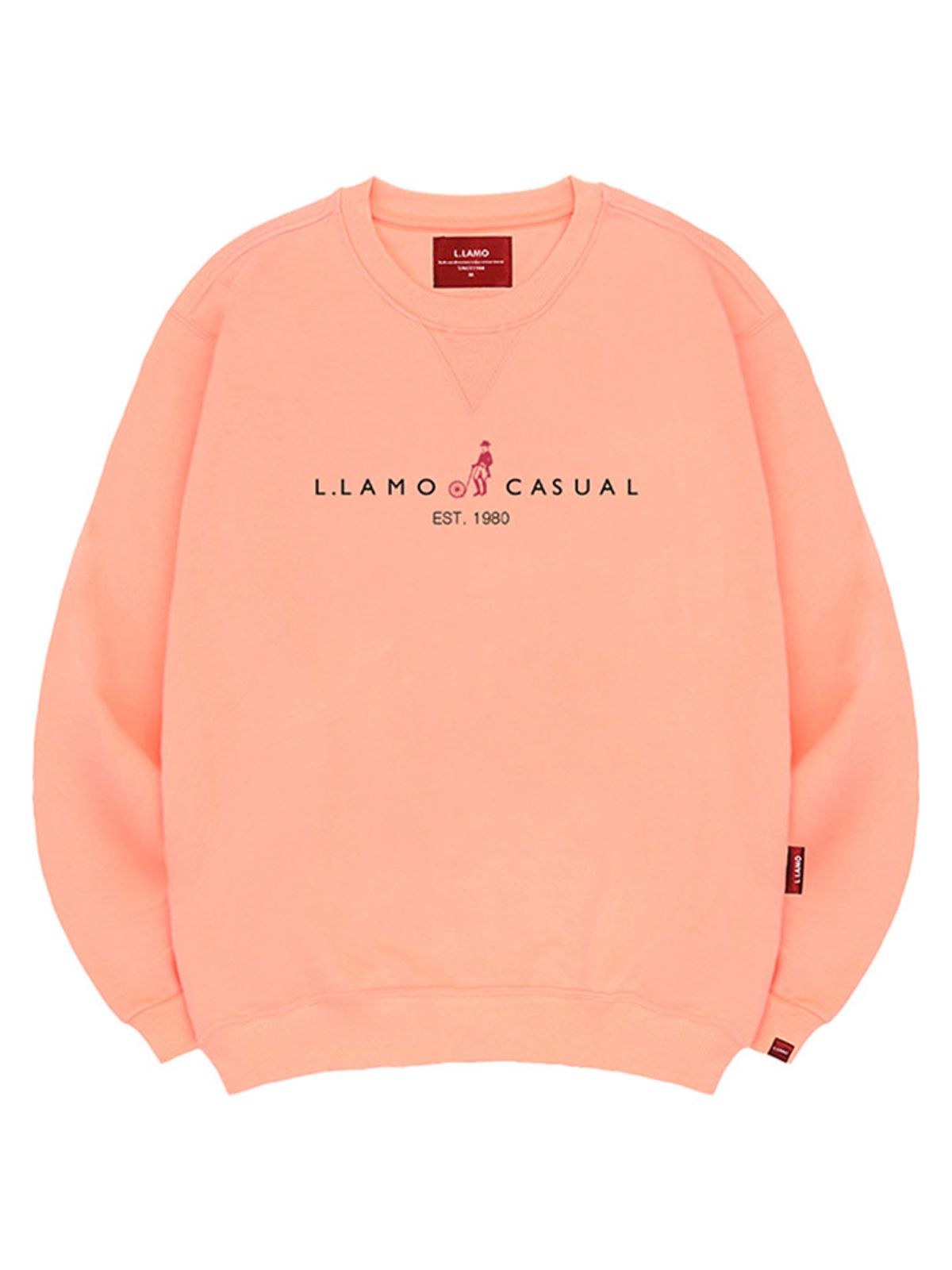 엘라모(LLAMO) 캐주얼엘라모 맨투맨 남녀공용 빅사이즈 S~4XL