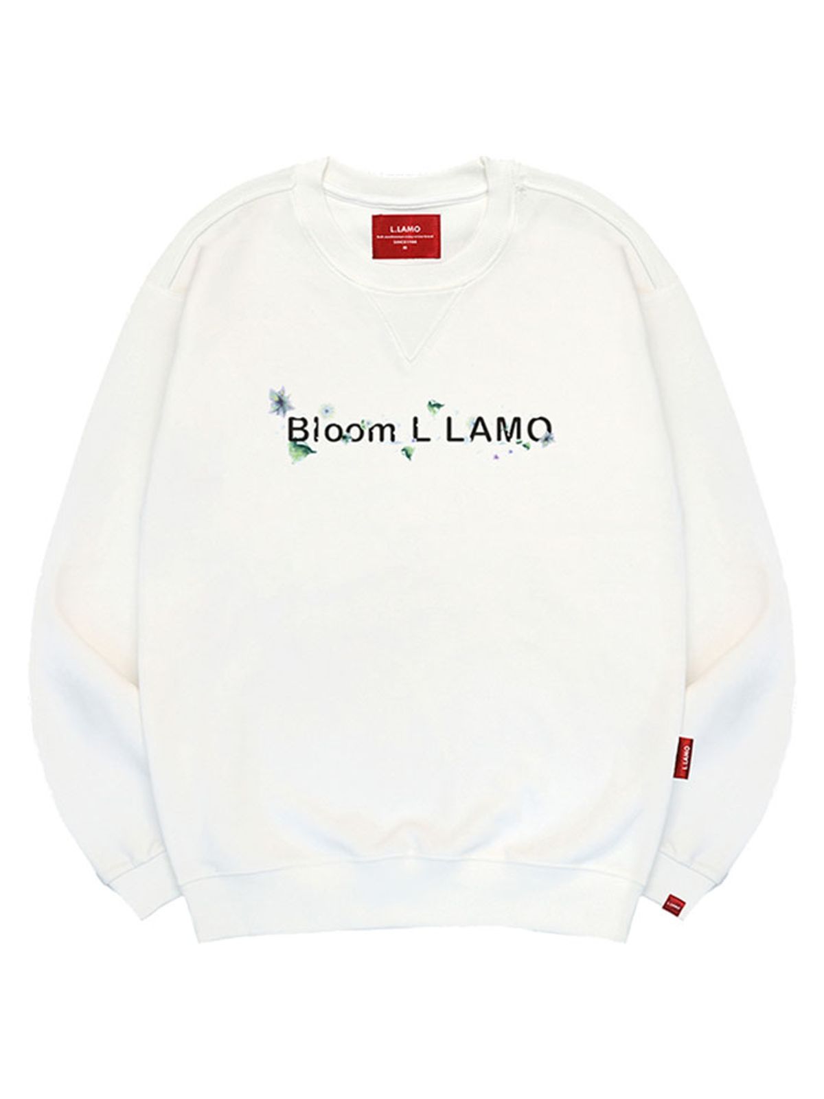 엘라모(LLAMO) 블룸 맨투맨 남녀공용 빅사이즈 S~4XL