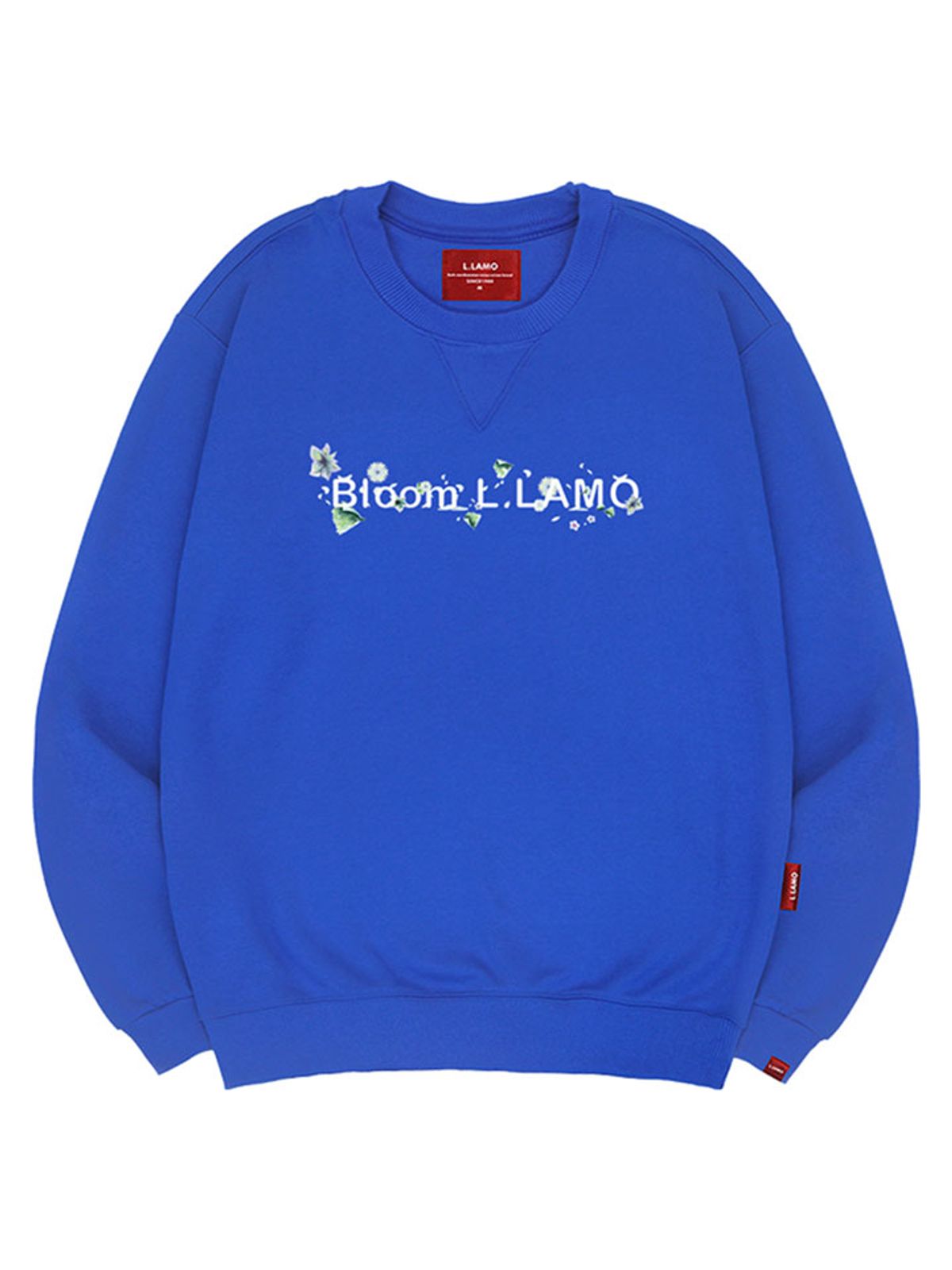 엘라모(LLAMO) 블룸 맨투맨 남녀공용 빅사이즈 S~4XL