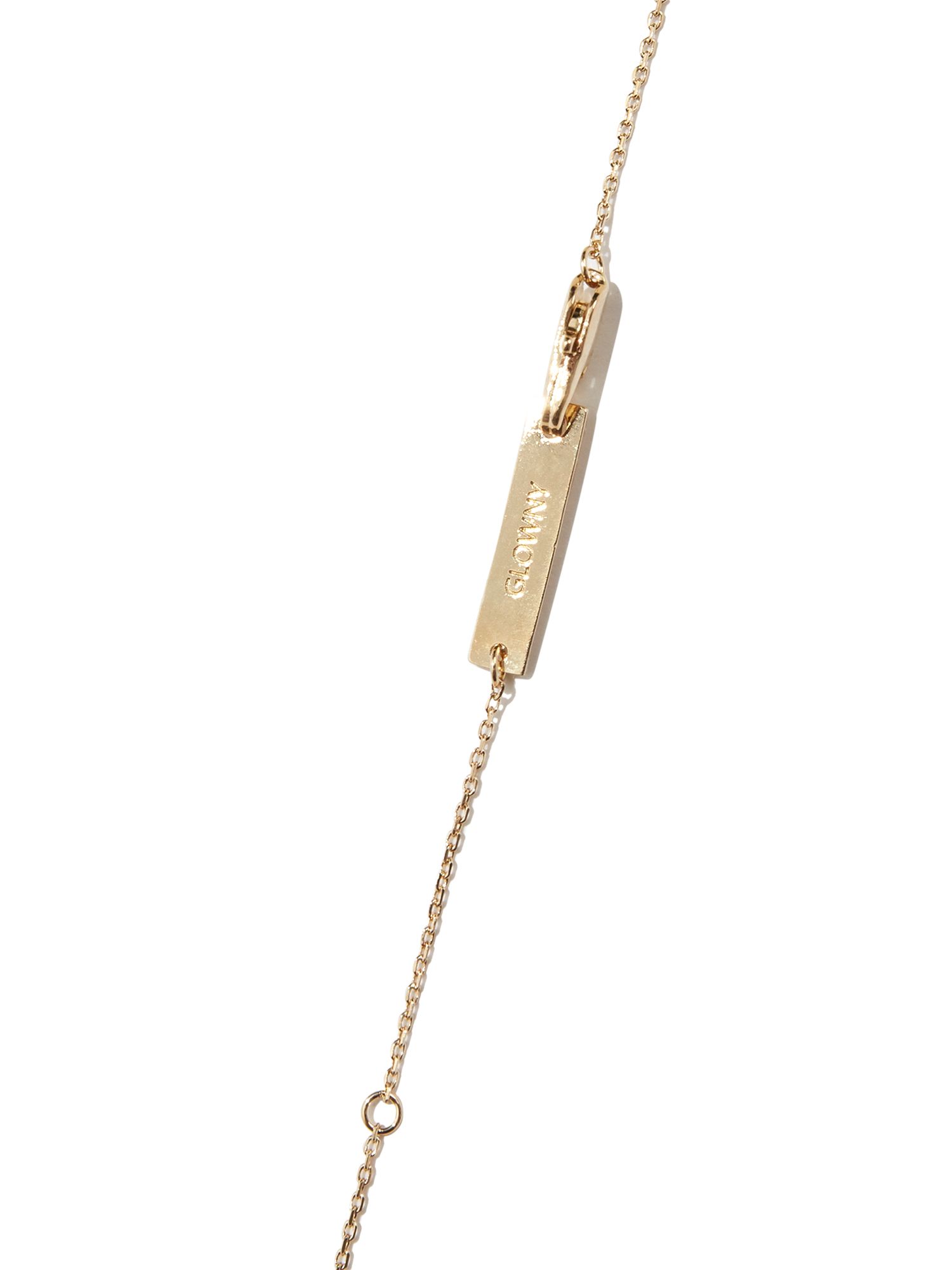 驚きの価格 | MUSINSA GLOWNY (GOLD) NECKLACE INITIAL LOCK アクセサリー