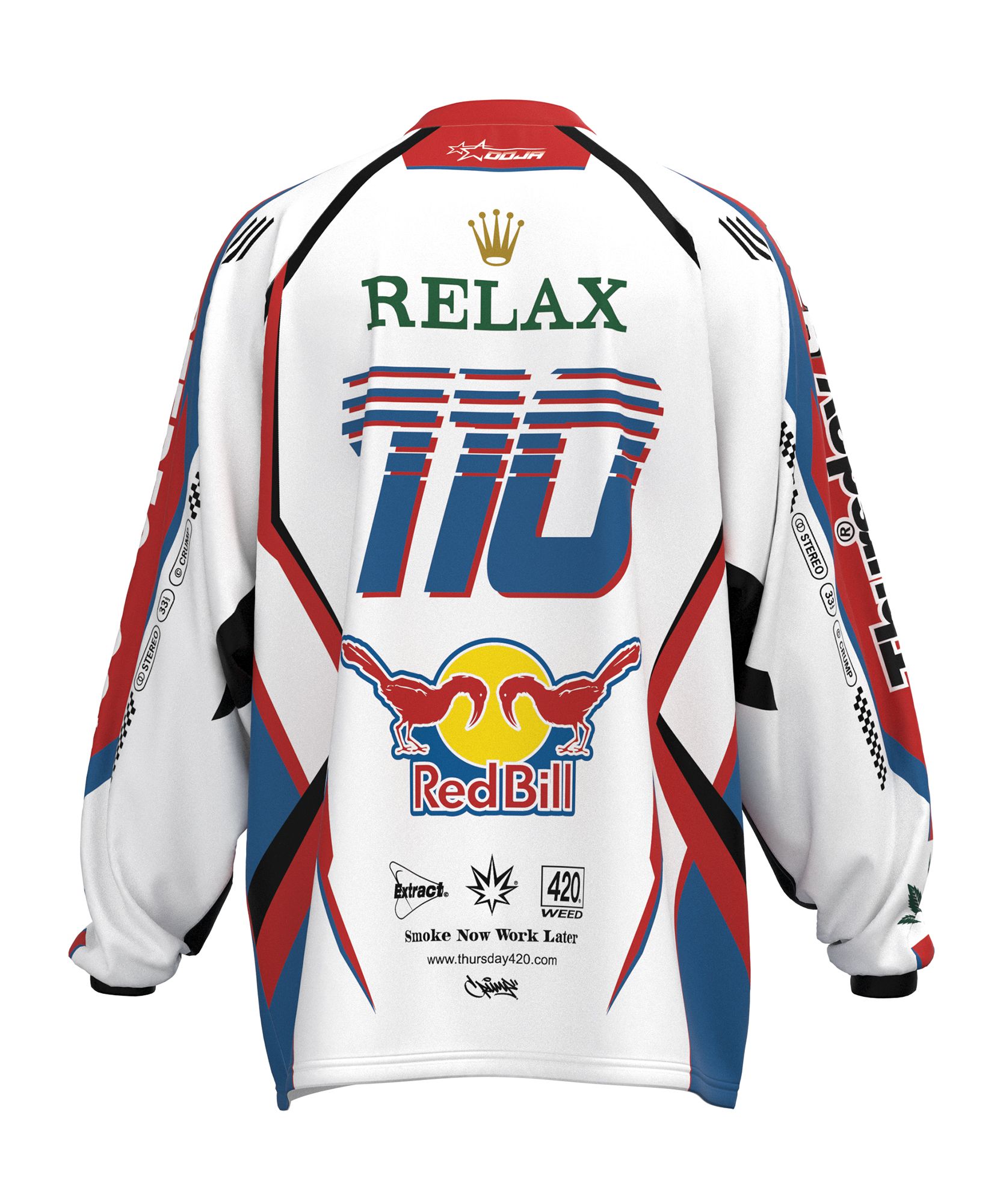 MUSINSA | CRUMP THURSDAY420 x CRUMP Parody Racing Jersey