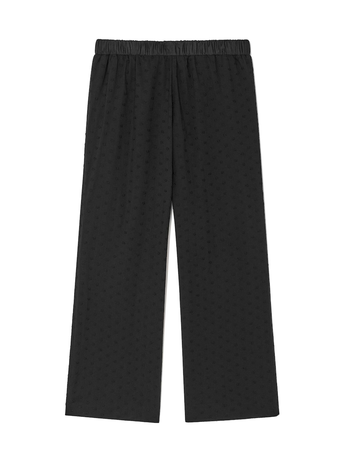 글로니(GLOWNY) SOPHIES EYELET PANTS (BLACK)