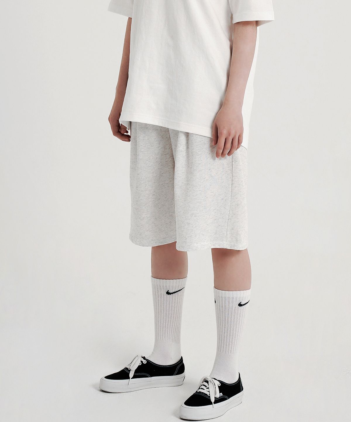 발데블랑코(VALDEBLANCO) [2PACK] 와이드 원턱 트레이닝 숏팬츠 3colors