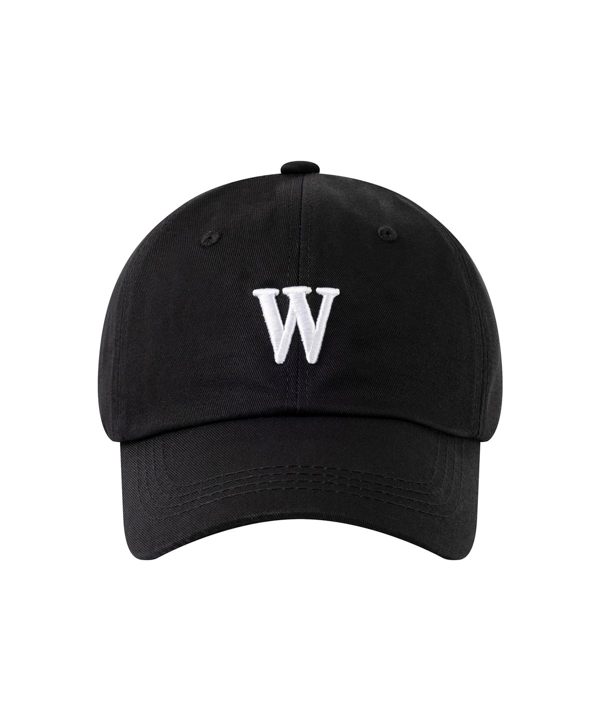 와이즈(WYSE) 더블유 베이직 볼캡 (블랙)
