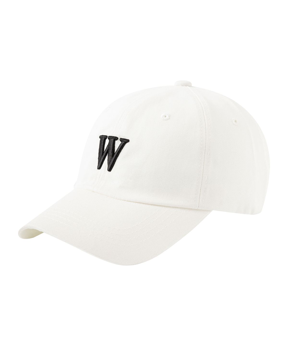 와이즈(WYSE) 더블유 베이직 볼캡 (화이트)