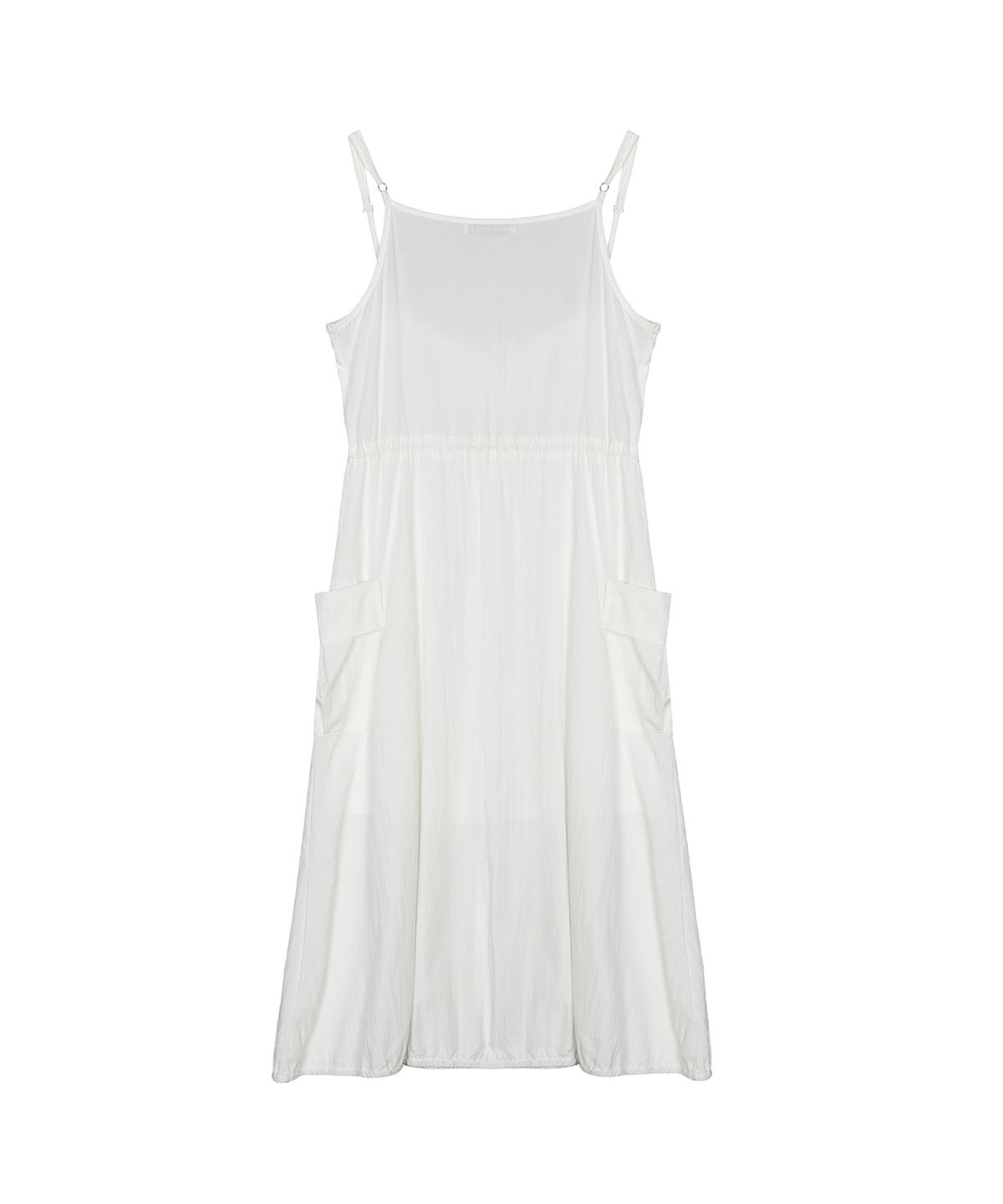 닉앤니콜(NICK&NICOLE) STRING CARGO DETAIL DRESS_IVORY