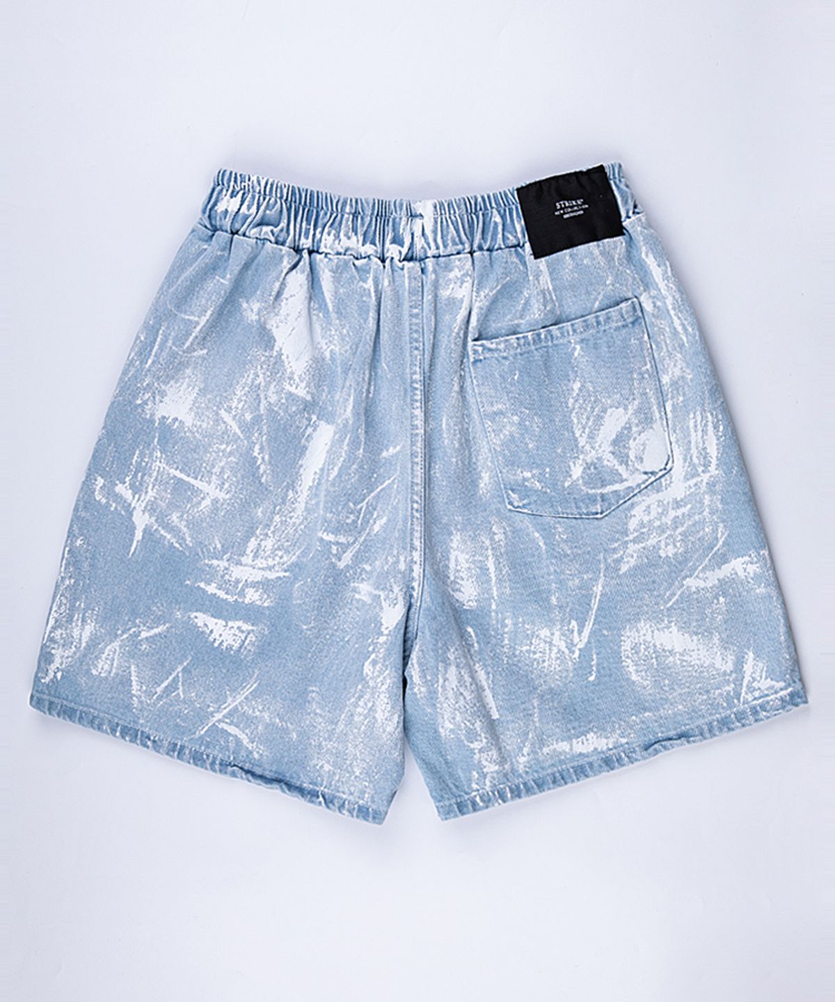 스트라이크(STRIKE) Surf Side Light Wash Denim Shorts (RELAX)