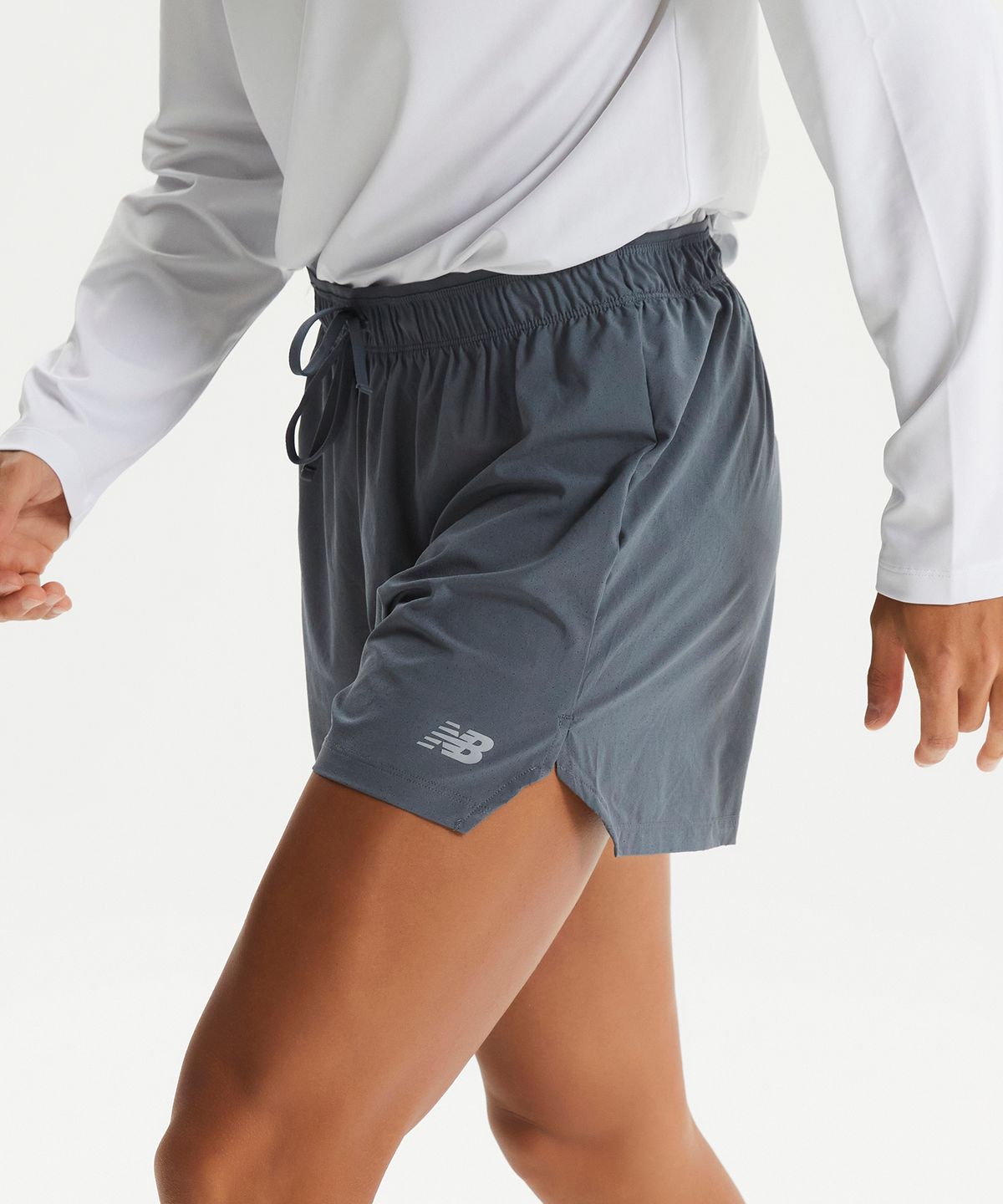뉴발란스(NEW BALANCE) NBNVG36201 / MEN RC 쇼츠 5인치 (D/GRAY)