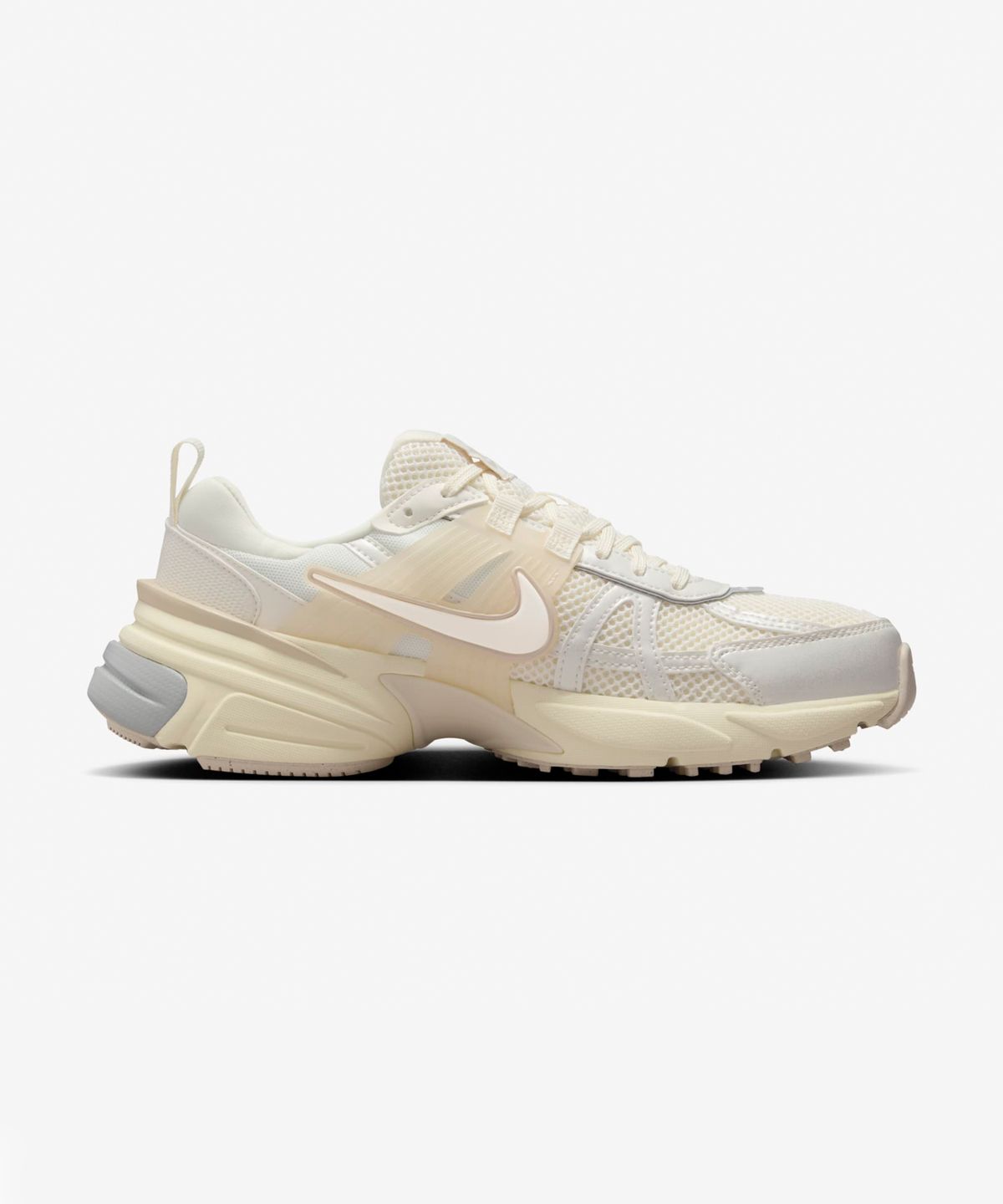 나이키(NIKE) V2K 런 W - 페일 아이보리:코코넛 밀크:샌드 드리프트:라이트 스모크 그레이 / HQ1512-110