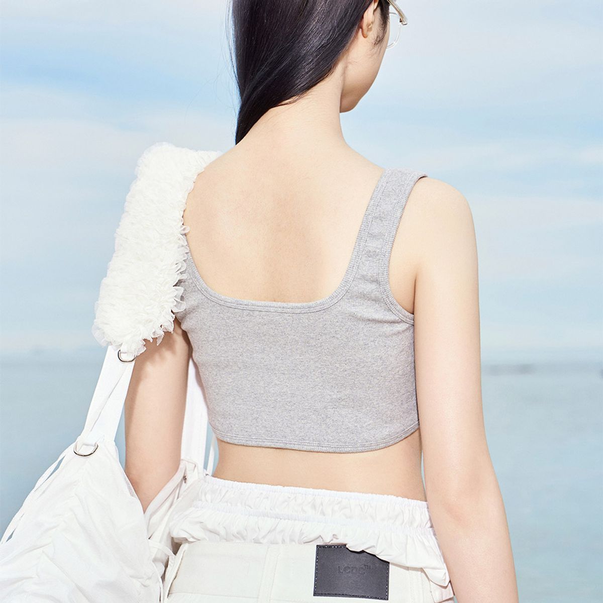 엘씨디씨티엠(LCDC™) BUSTIER DETAIL BRA TOP