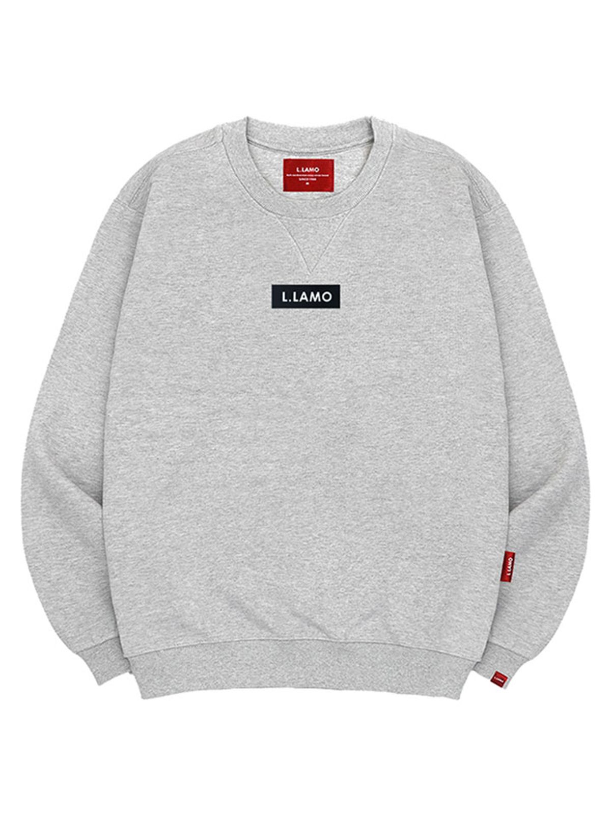 엘라모(LLAMO) 러버라모 맨투맨 남녀공용 빅사이즈 S~4XL