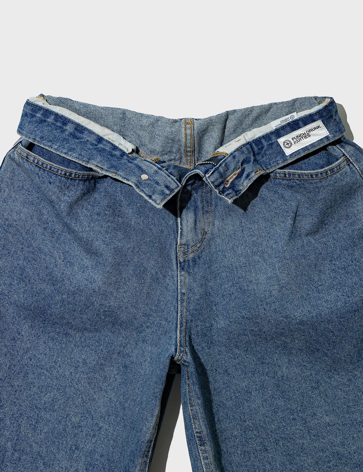 펀치드렁크파티즈(PUNCH DRUNK PARTIES) Misfits Jean Short (BLUE)