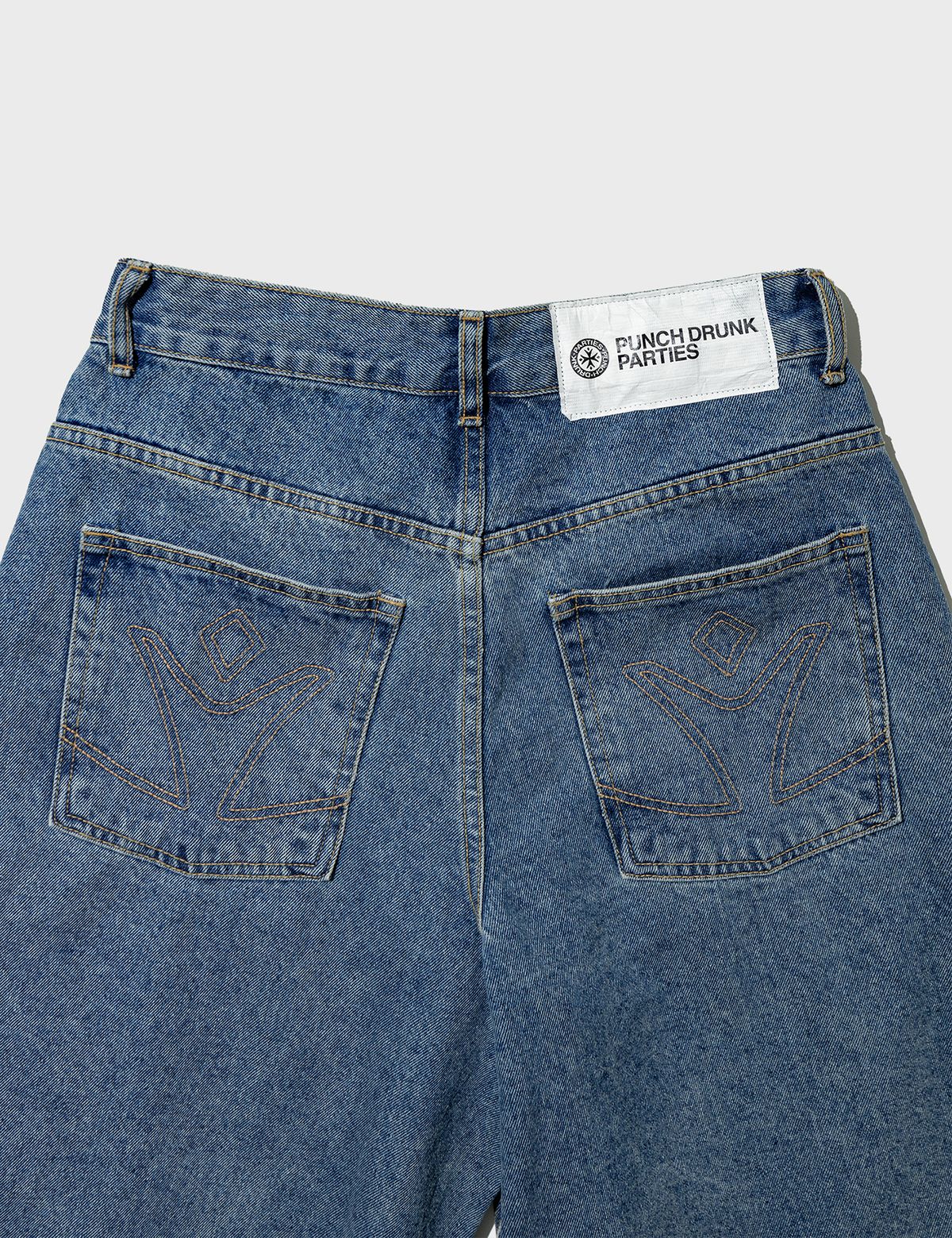 펀치드렁크파티즈(PUNCH DRUNK PARTIES) Misfits Jean Short (BLUE)