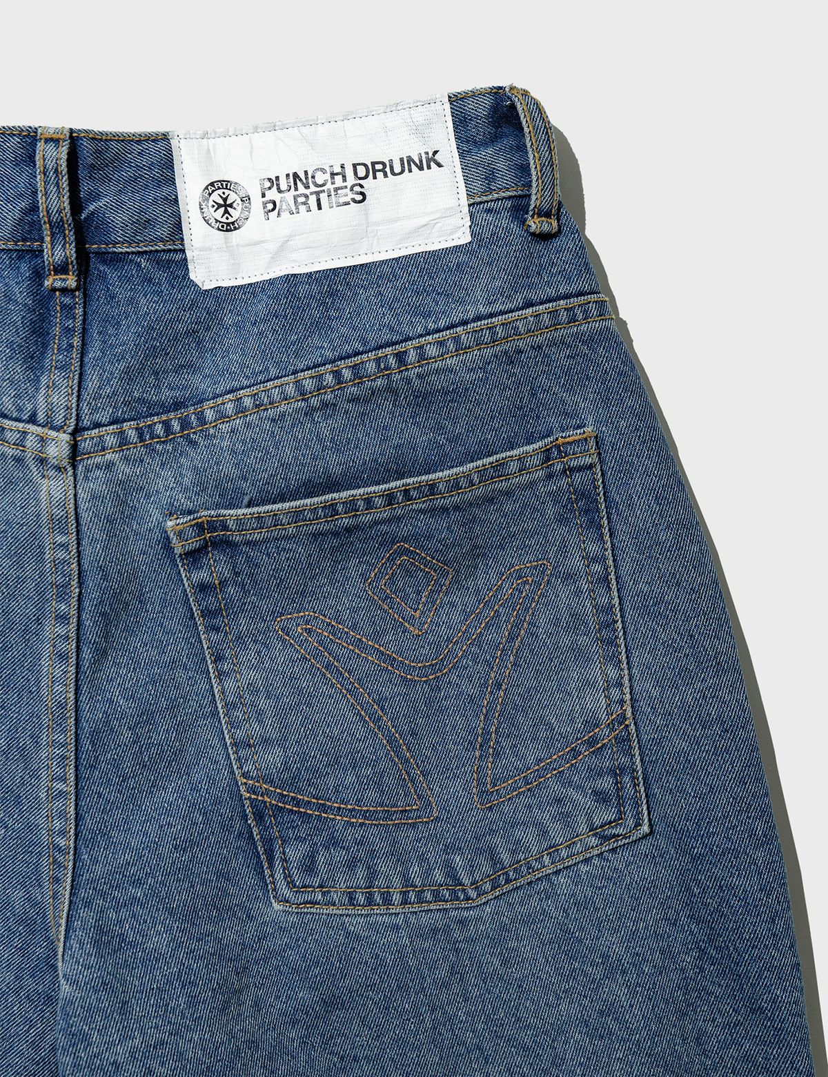 펀치드렁크파티즈(PUNCH DRUNK PARTIES) Misfits Jean Short (BLUE)