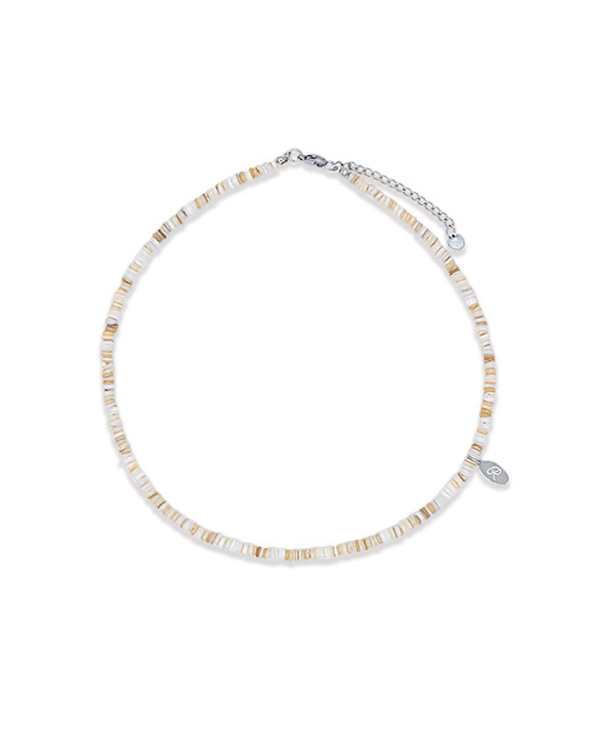 랜덤오프(RANDOMOFF) Cereal Wood Necklace [oatmeal wood]