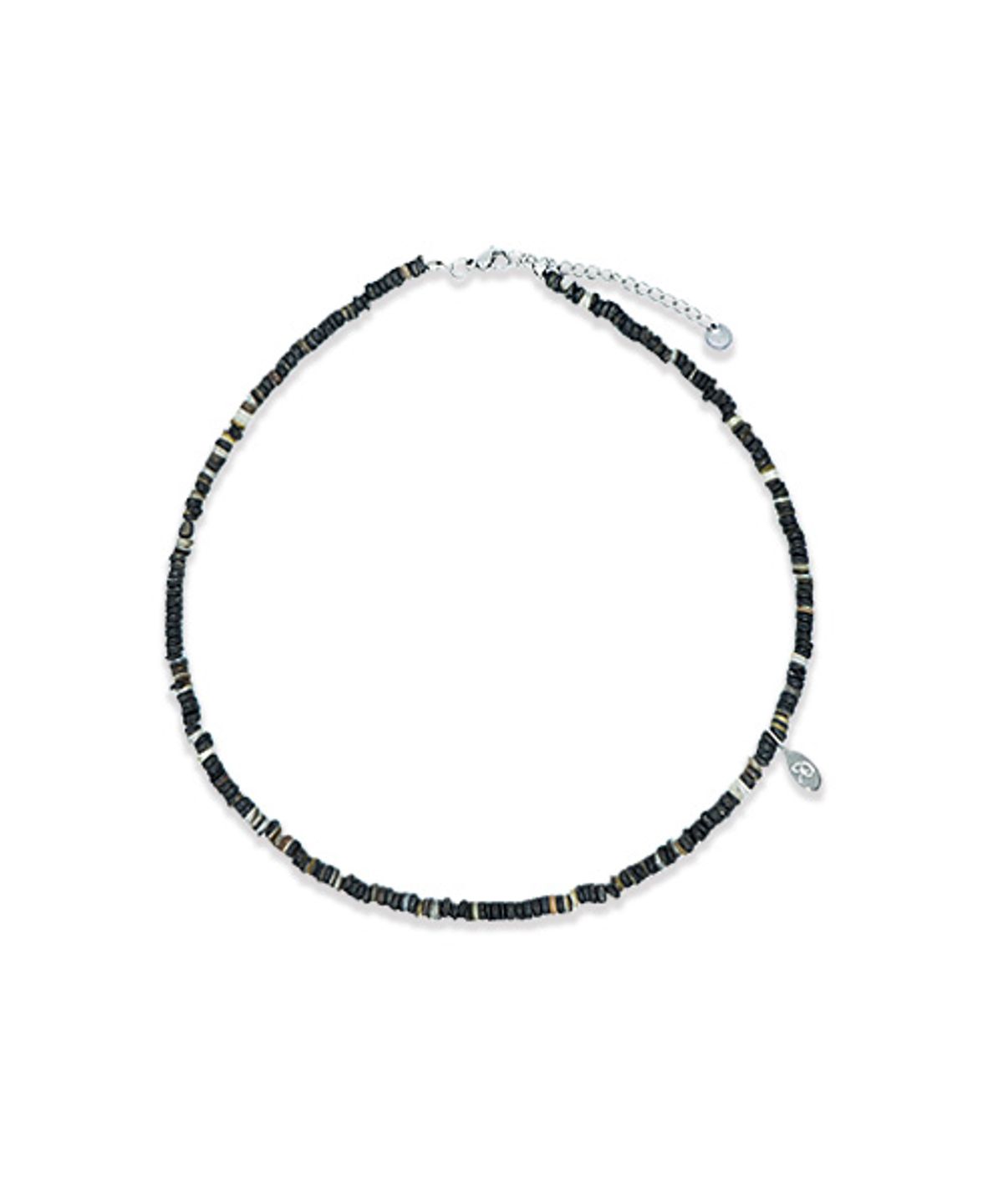 랜덤오프(RANDOMOFF) Cereal Wood Necklace [black wood]