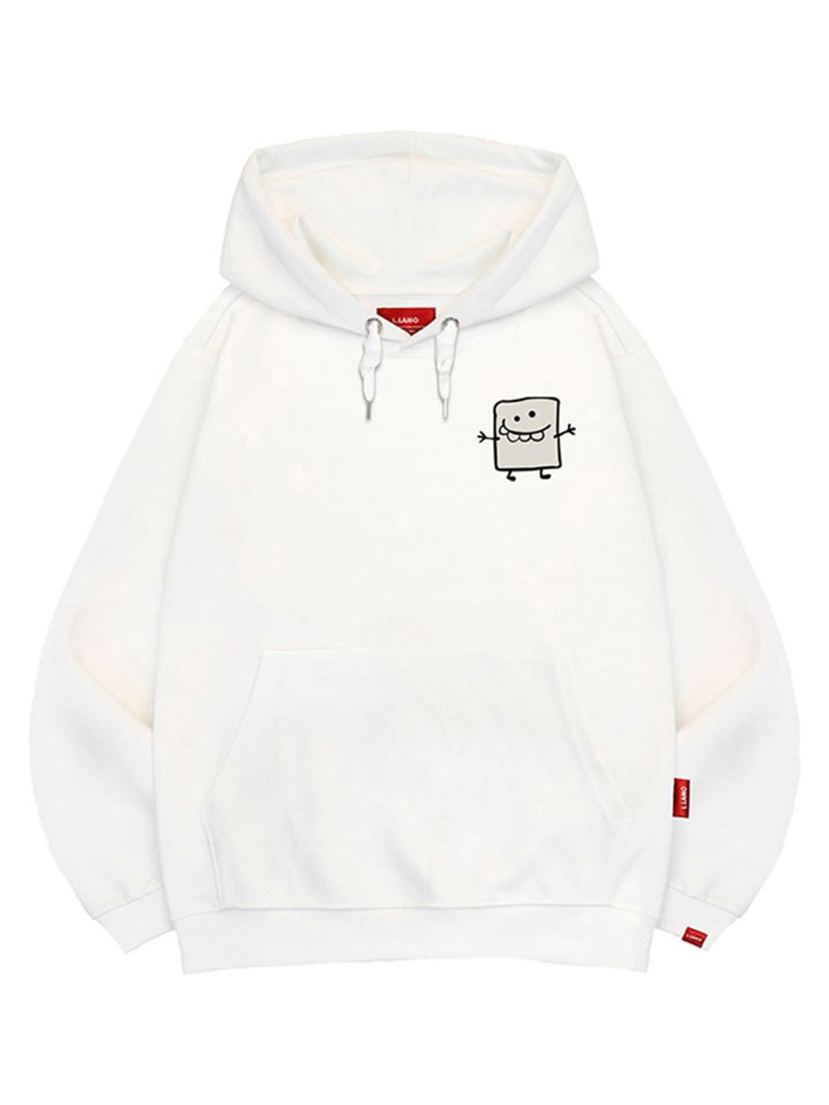 엘라모(LLAMO) 큐티멜로우 후드티 남녀공용 빅사이즈 M~4XL