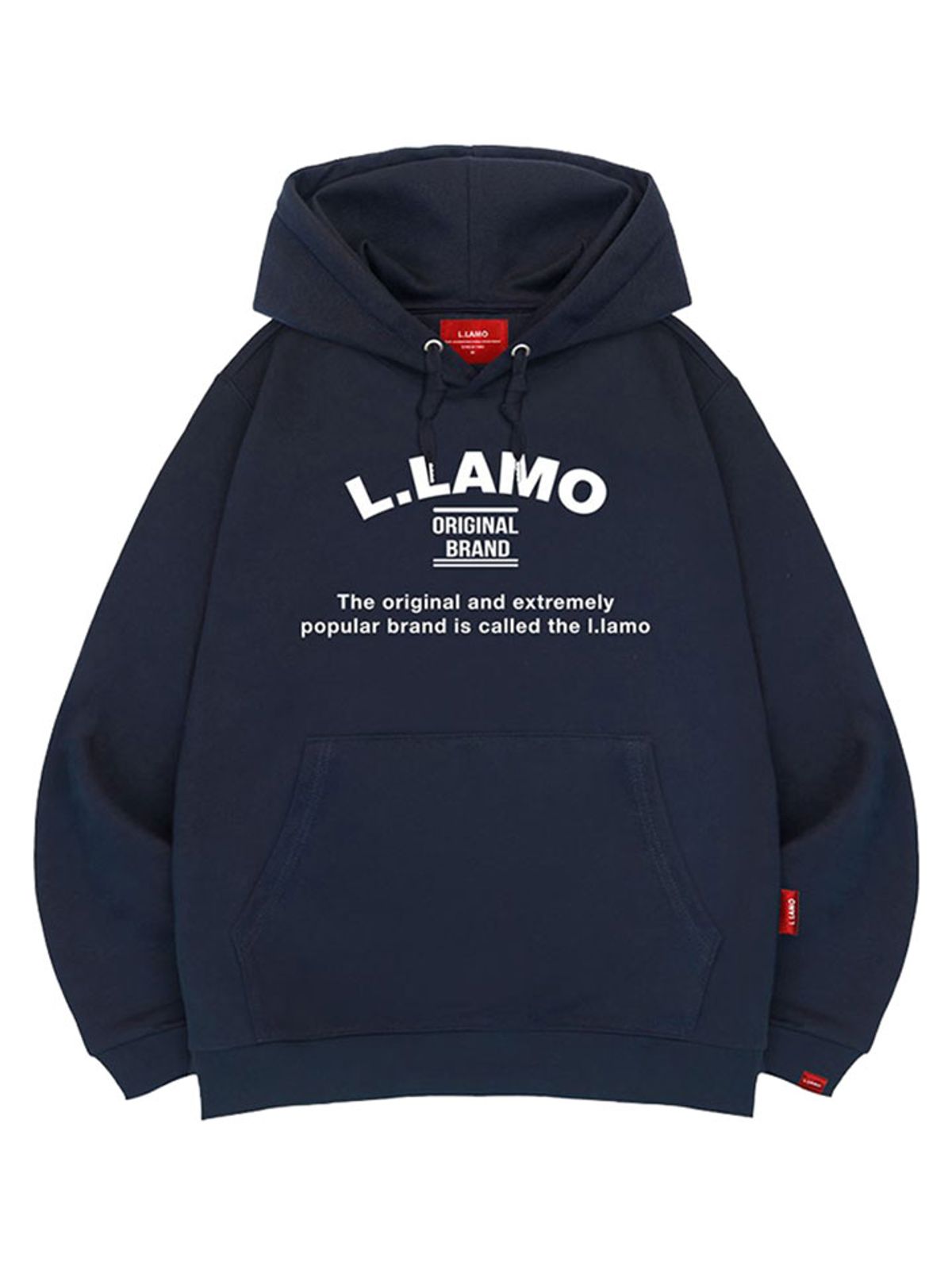 엘라모(LLAMO) 오리지널브랜드 후드티 남녀공용 빅사이즈 M~4XL
