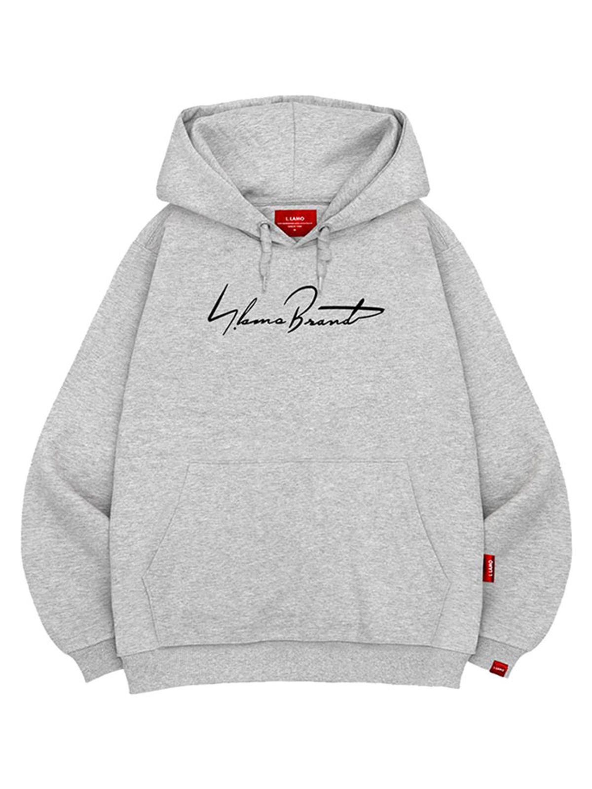 엘라모(LLAMO) LB 후드티 남녀공용 빅사이즈 M~4XL