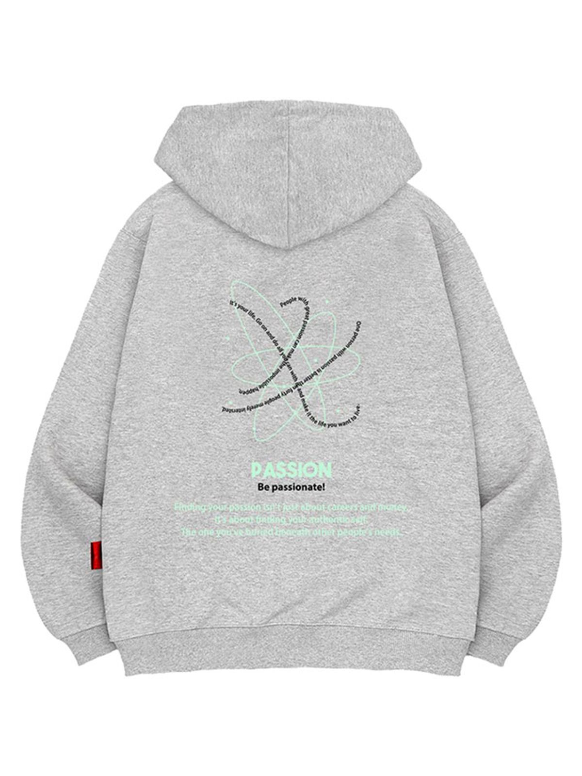 엘라모(LLAMO) 패셔널 후드티 남녀공용 빅사이즈 M~4XL