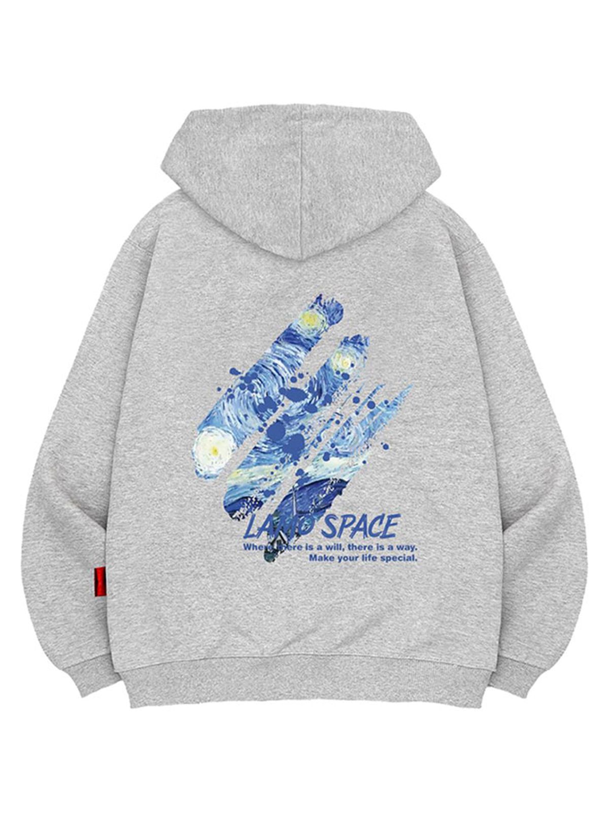 엘라모(LLAMO) 라모스페이스 후드티 남녀공용 빅사이즈 M~4XL