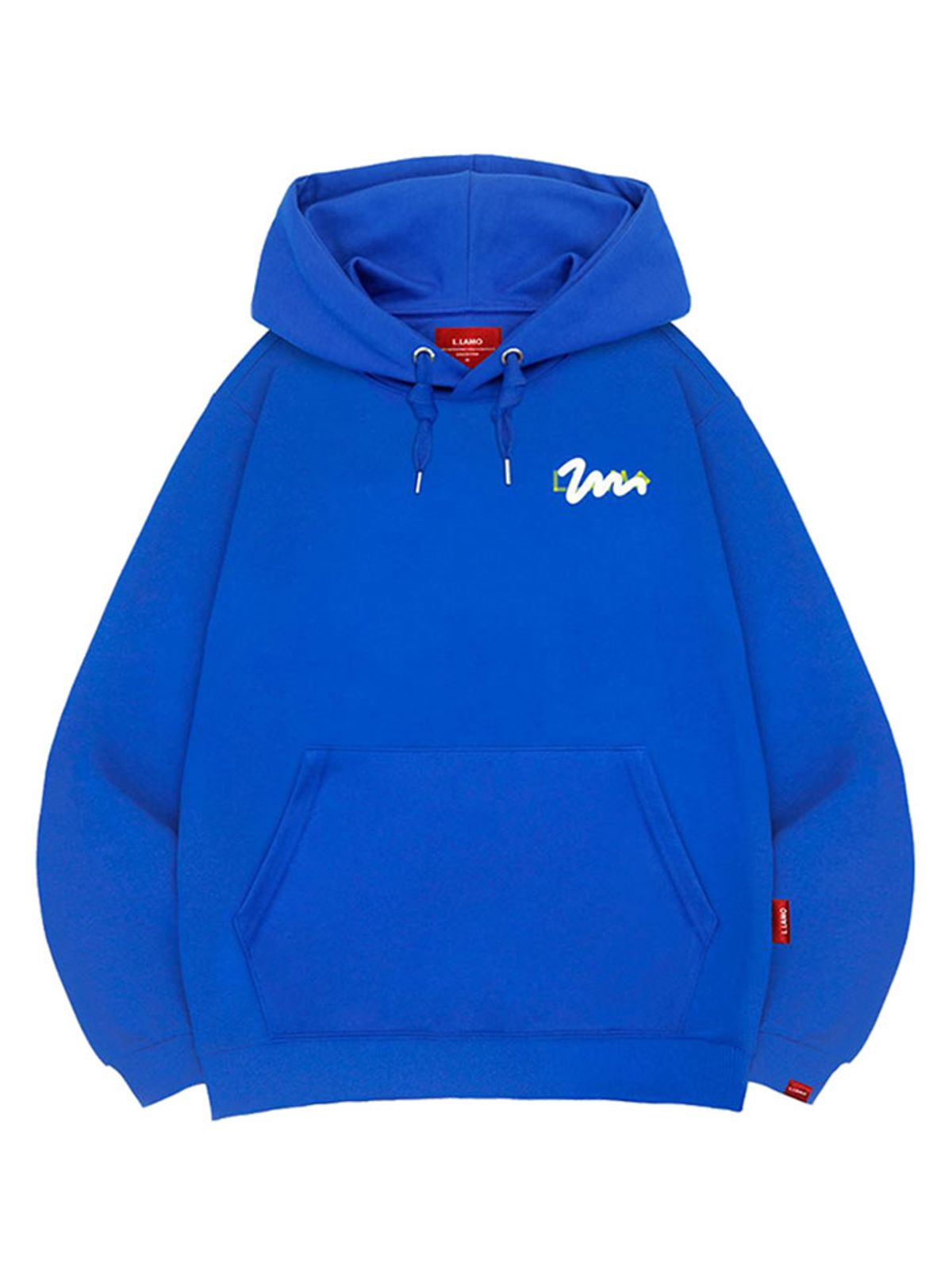 엘라모(LLAMO) 라모싸인 후드티 남녀공용 빅사이즈 M~4XL