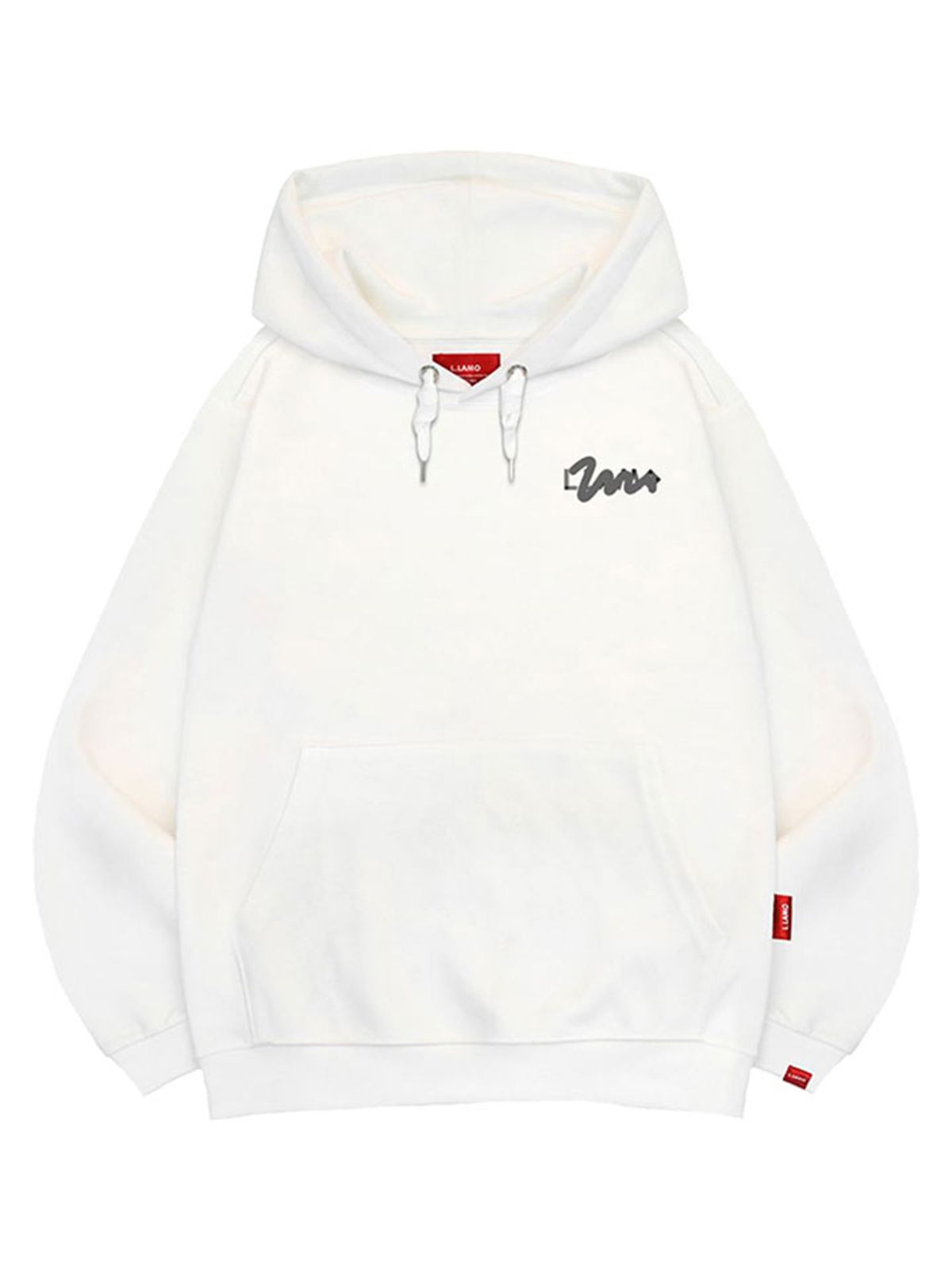 엘라모(LLAMO) 라모싸인 후드티 남녀공용 빅사이즈 M~4XL