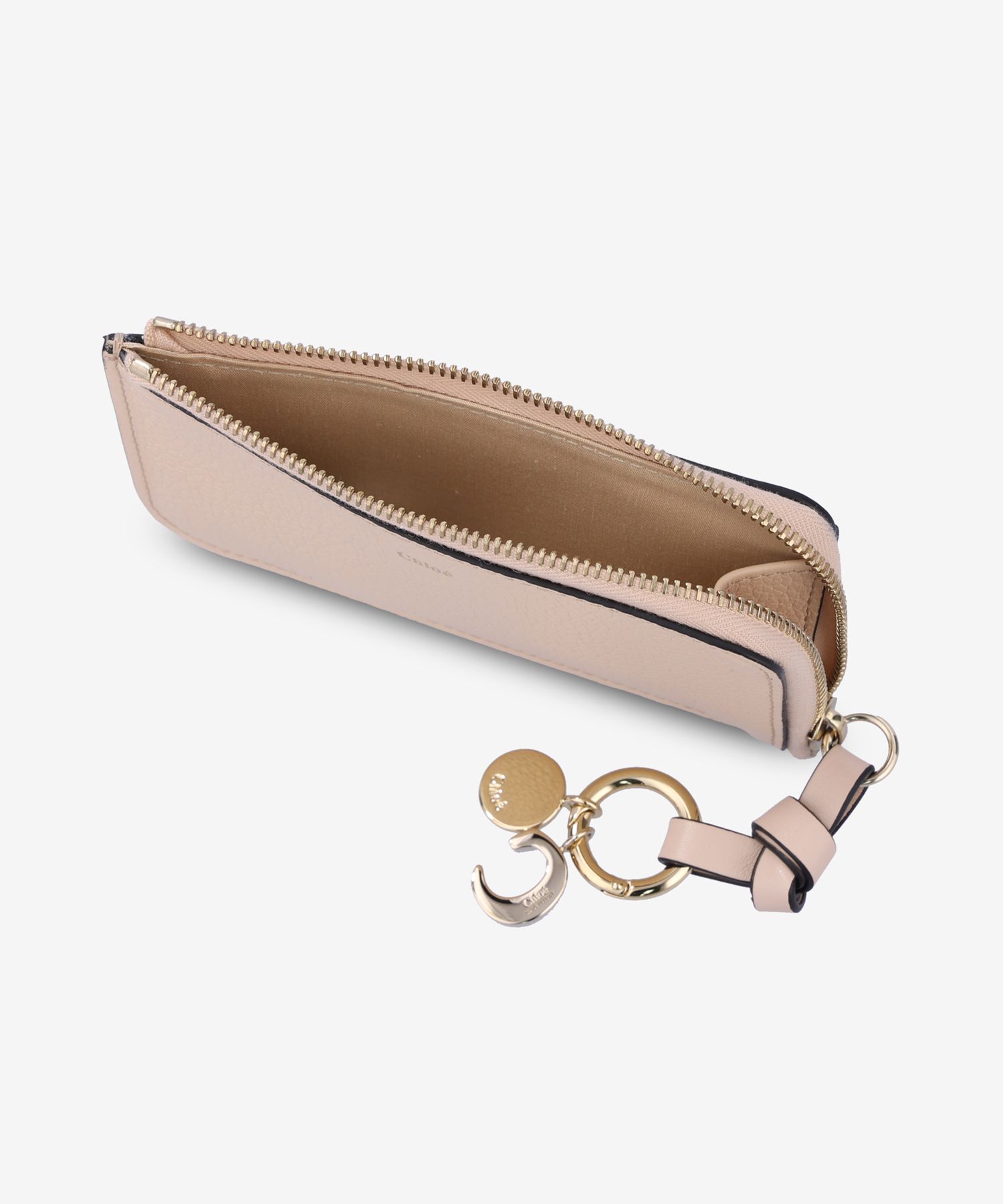 ★Chloe★ Alphabet Card Holder Cement Pink CHC21WP944F576J5 MUSINSA | CHLOE Alphabet Card Holder - Cement Pink