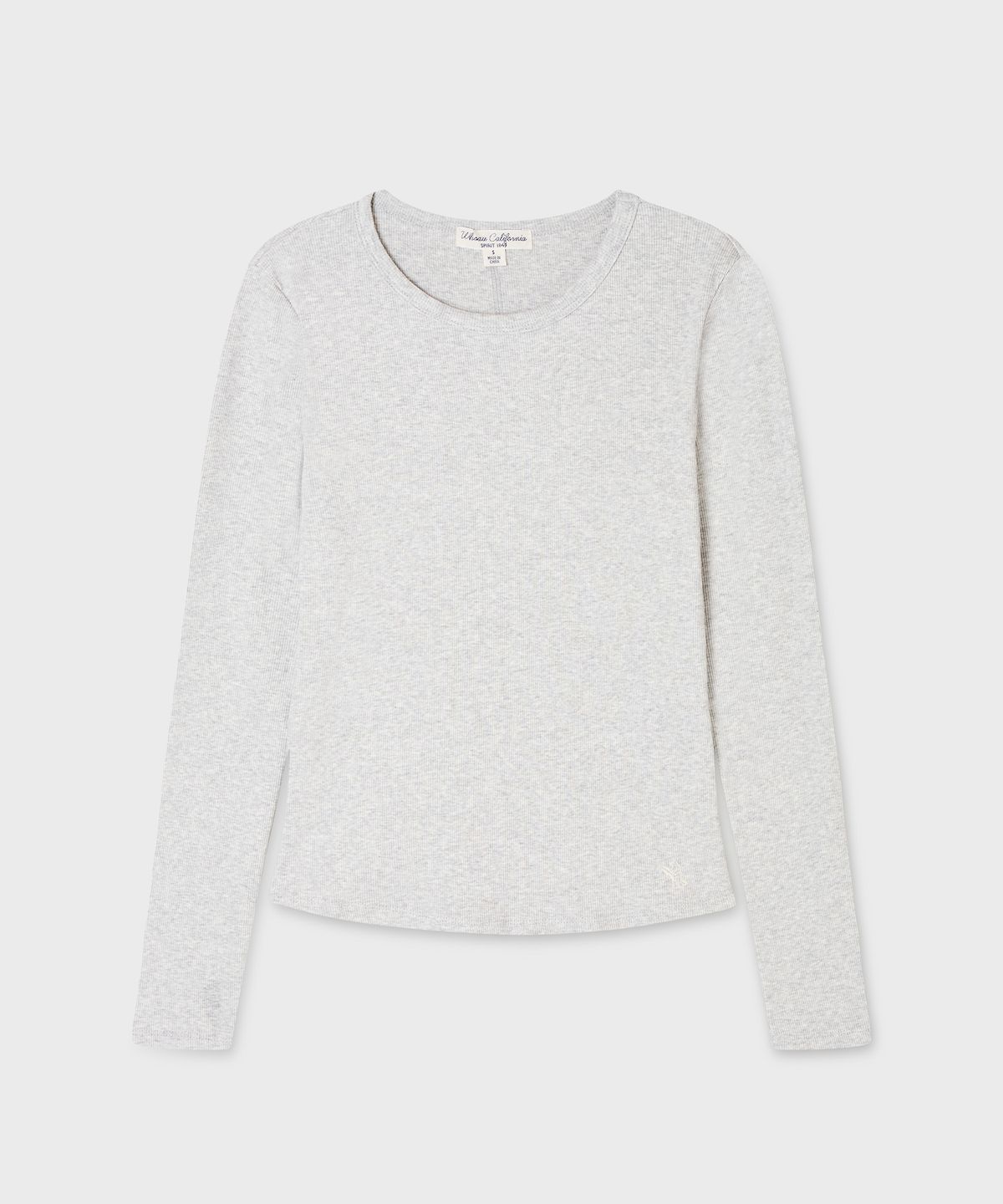 후아유(WHO.A.U) Ribbed Long Sleeve T-shirt(F) / WHLAG3811F